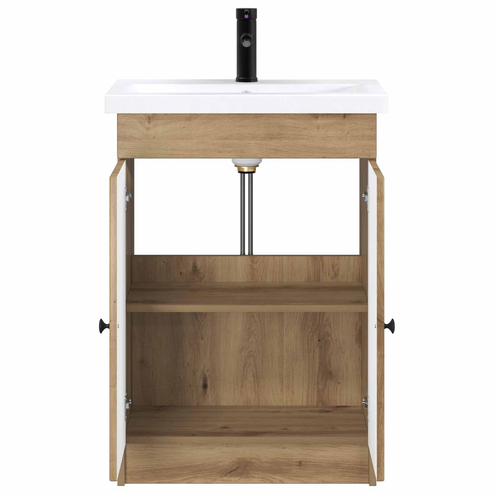 Badezimmermöbel-Set Artisan-Eiche 56 x 37,5 x 81 cm