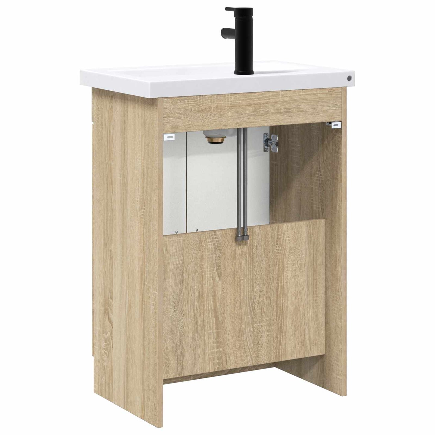 Badezimmermöbel-Set Sonoma-Eiche 78,5 x 37,5 x 81 cm