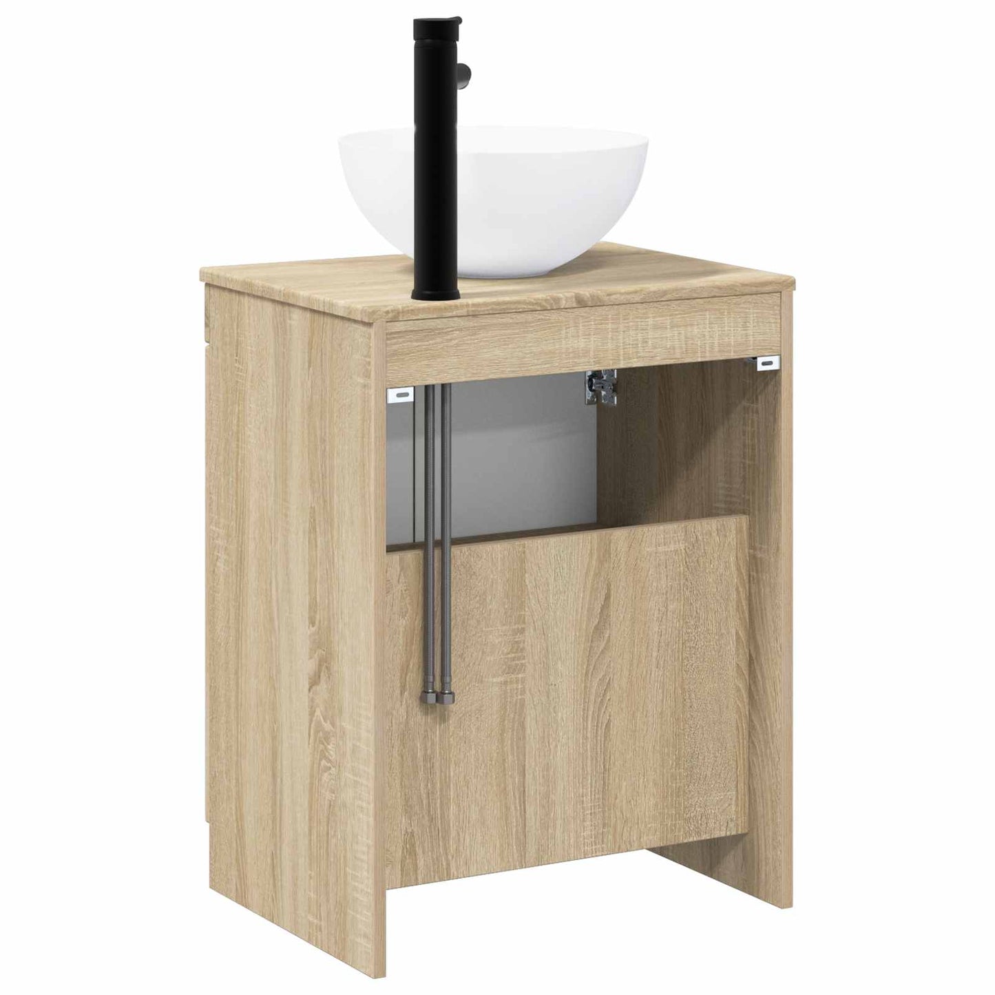 Badezimmermöbel-Set Sonoma-Eiche Holzwerkstoff