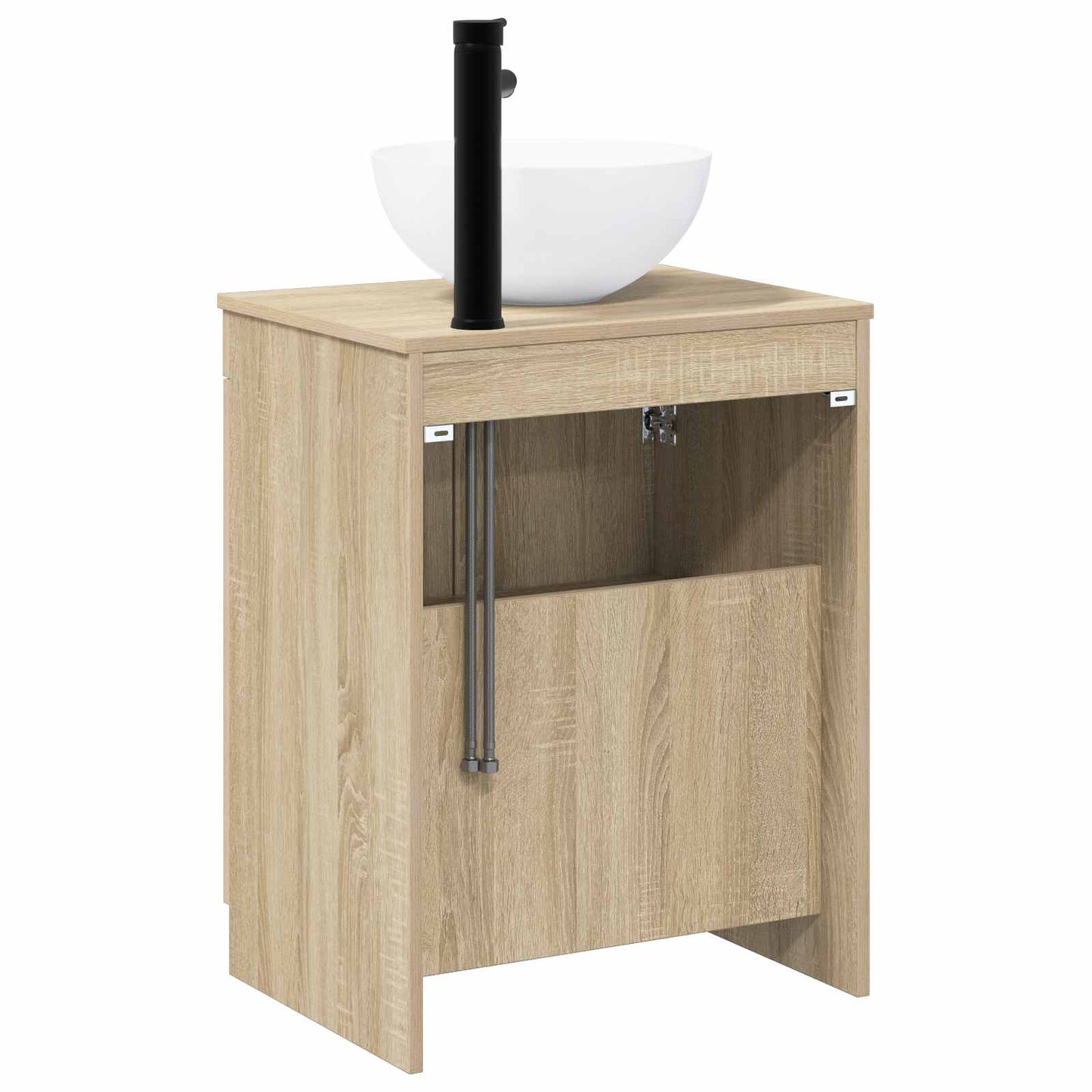 Badezimmermöbel-Set Sonoma-Eiche Holzwerkstoff