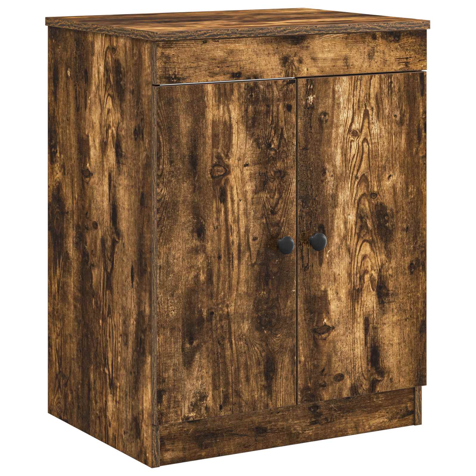 Badezimmermöbel-Set Geräucherte Eiche Holzwerkstoff