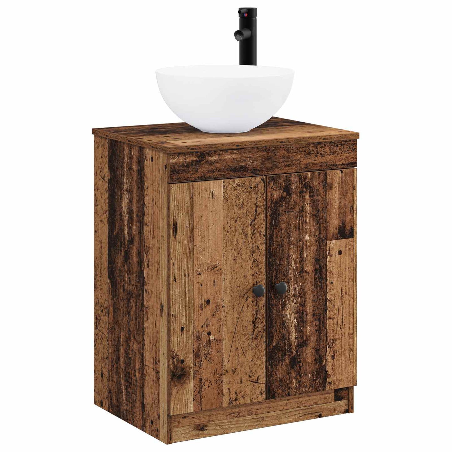 Badezimmermöbel-Set Altholz Holzwerkstoff