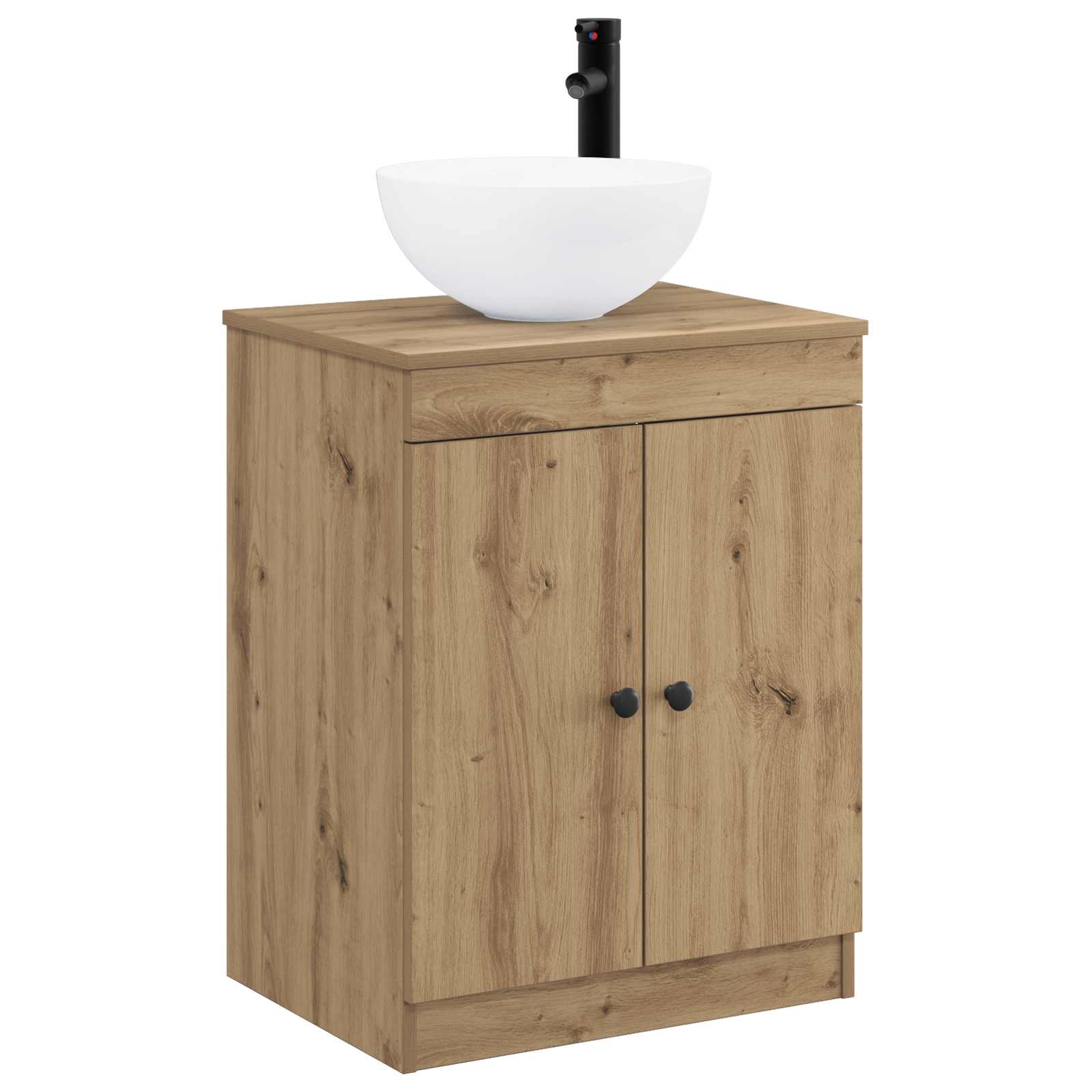 Badezimmermöbel-Set Artisan-Eiche Holzwerkstoff
