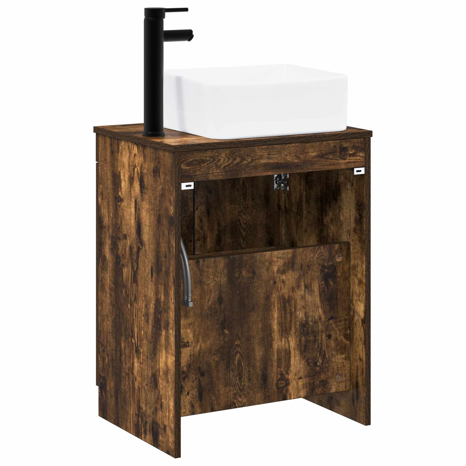 Badezimmermöbel-Set Geräucherte Eiche Holzwerkstoff