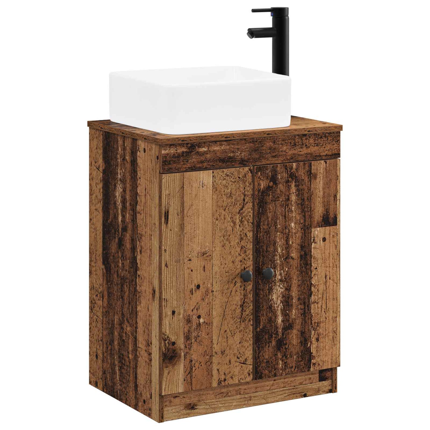 Badezimmermöbel-Set Altholz Holzwerkstoff