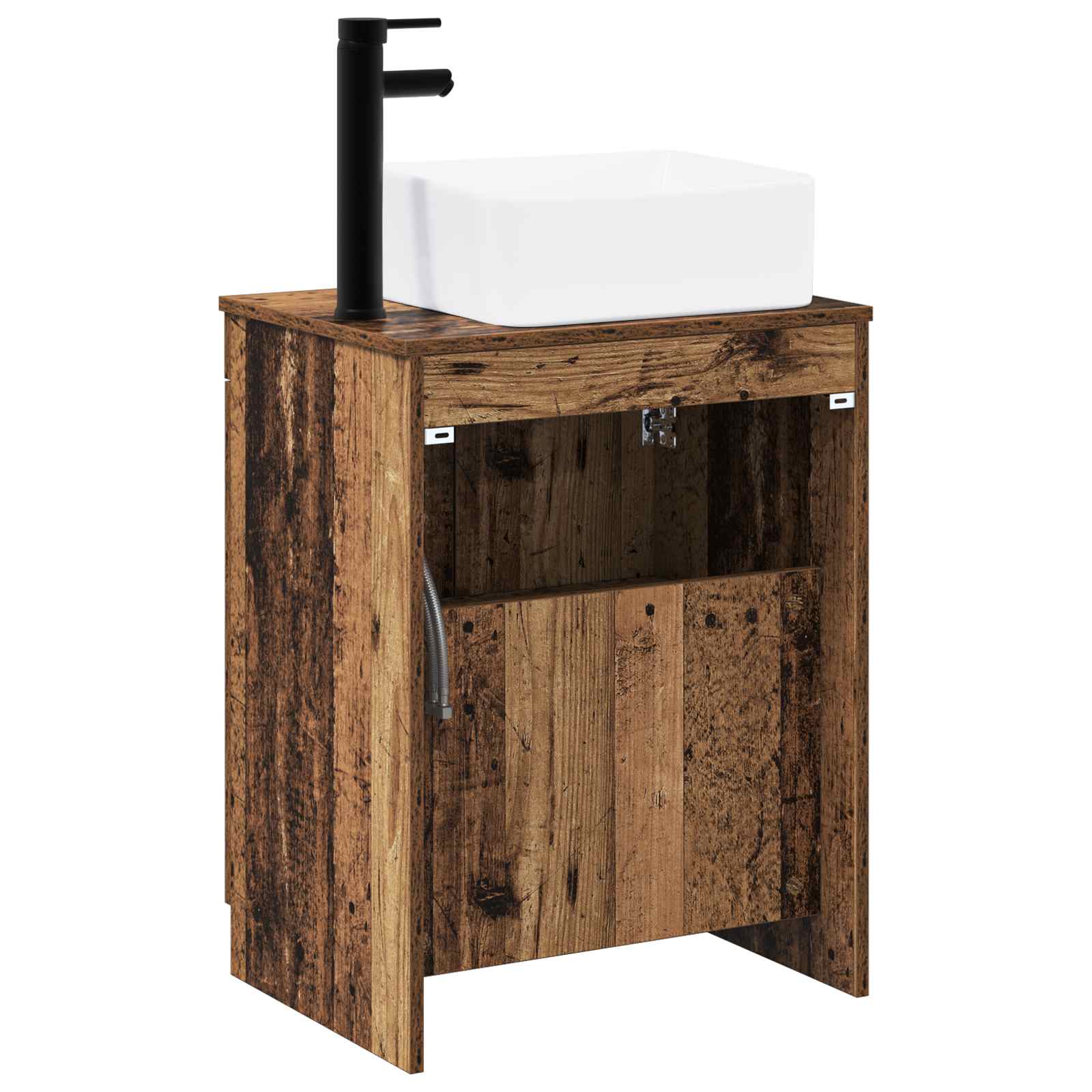Badezimmermöbel-Set Altholz Holzwerkstoff