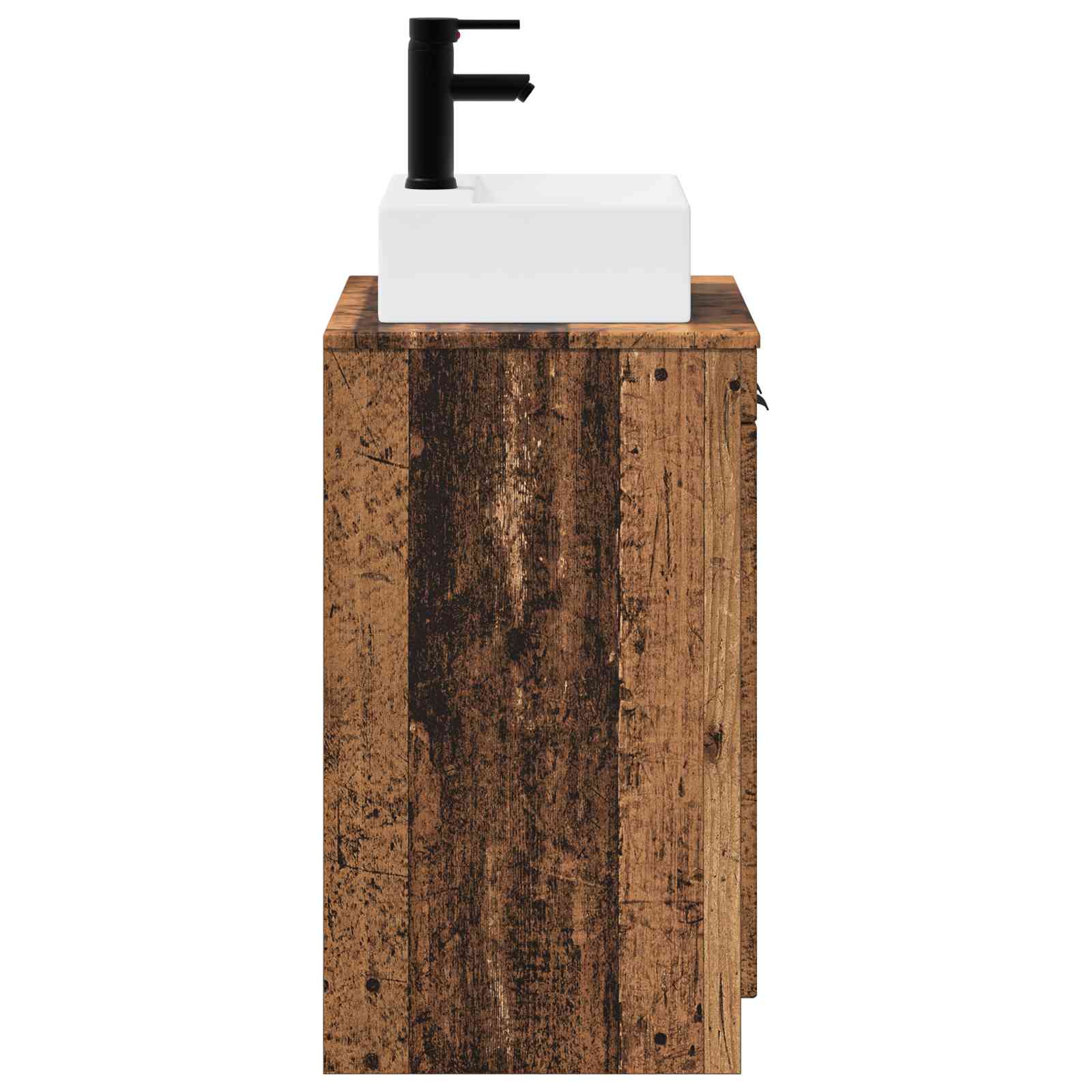 Badezimmermöbel-Set Altholz Holzwerkstoff