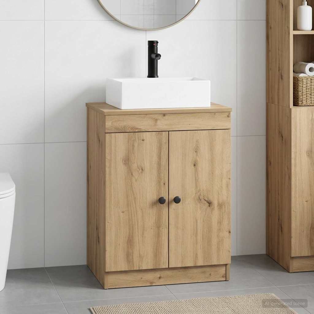 Badezimmermöbel-Set Artisan-Eiche Holzwerkstoff