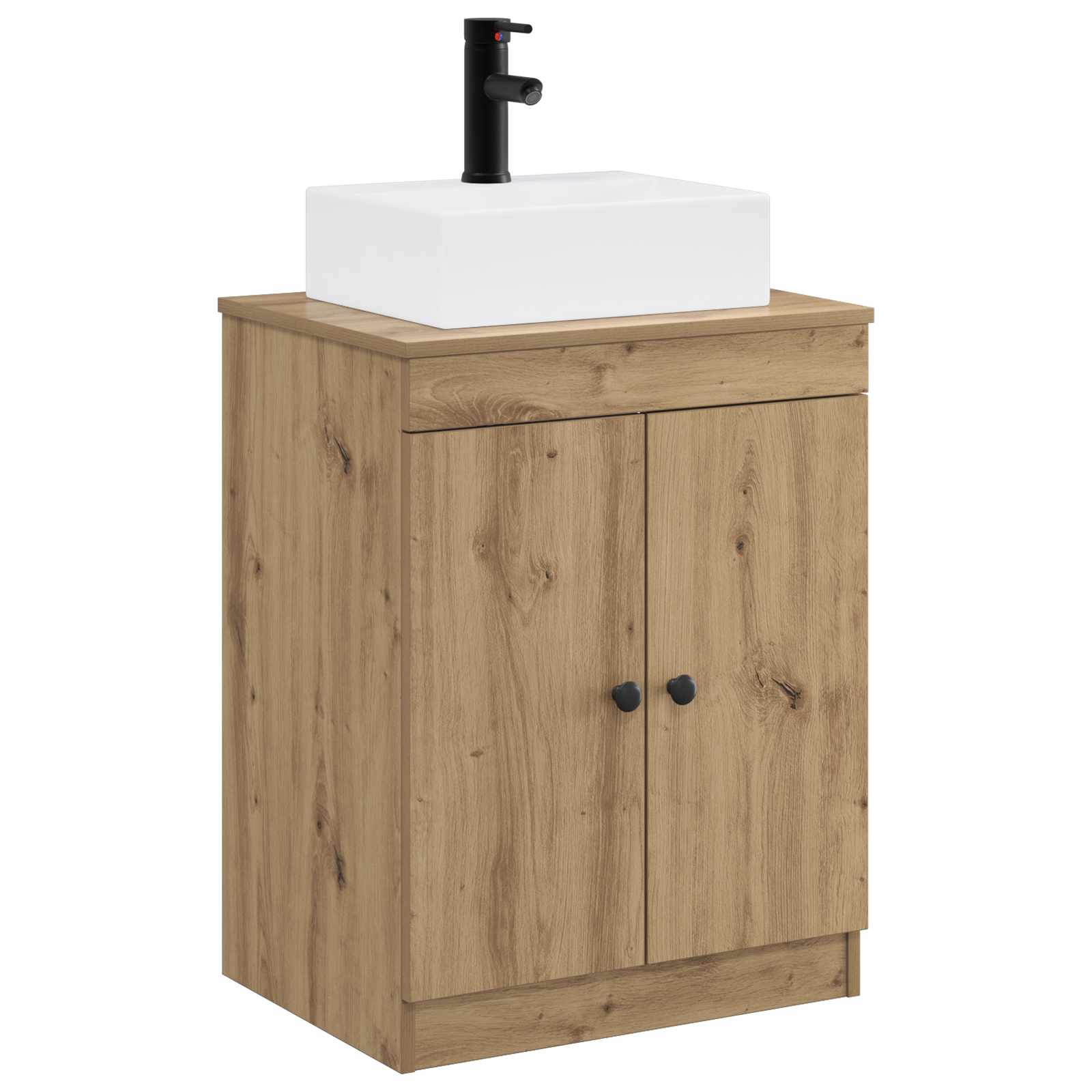 Badezimmermöbel-Set Artisan-Eiche Holzwerkstoff