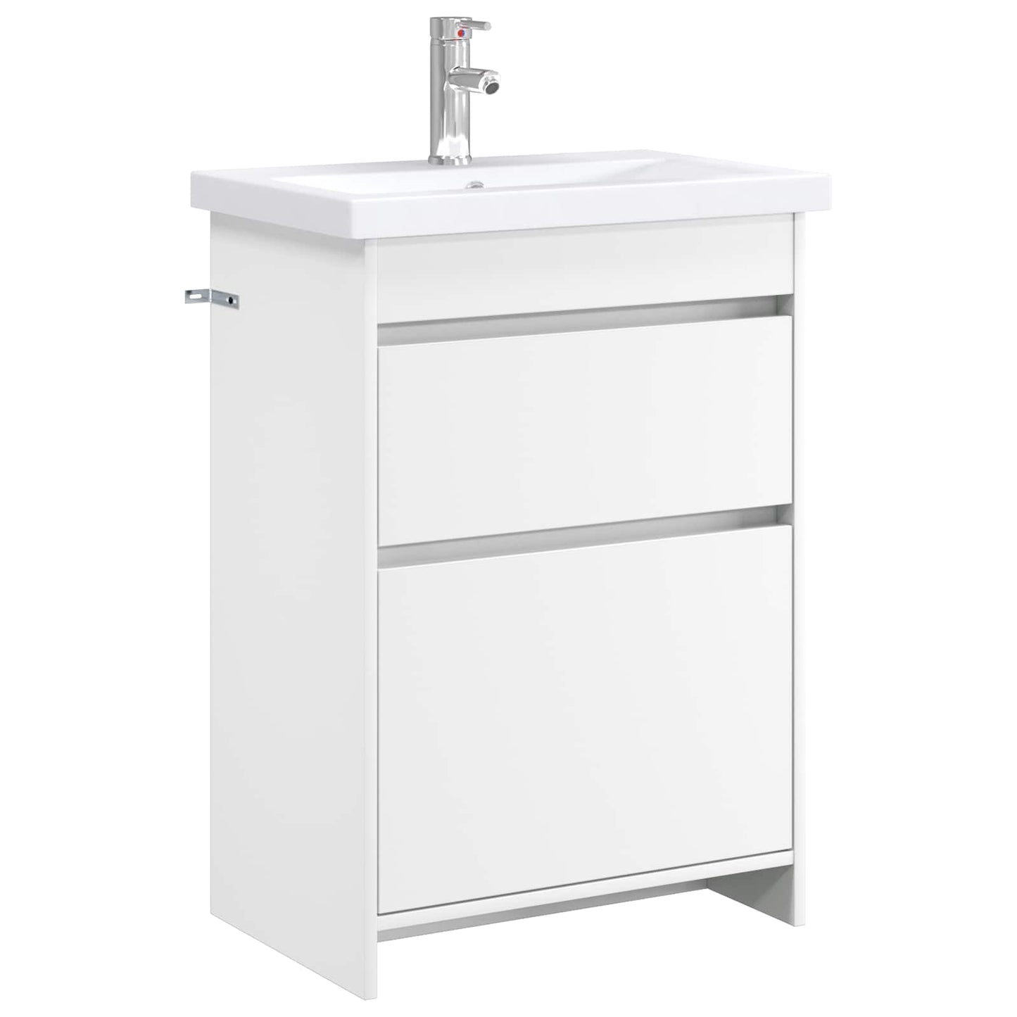 Badezimmermöbel-Set Weiß 61 x 40 x 84,5 cm Holzwerkstoff