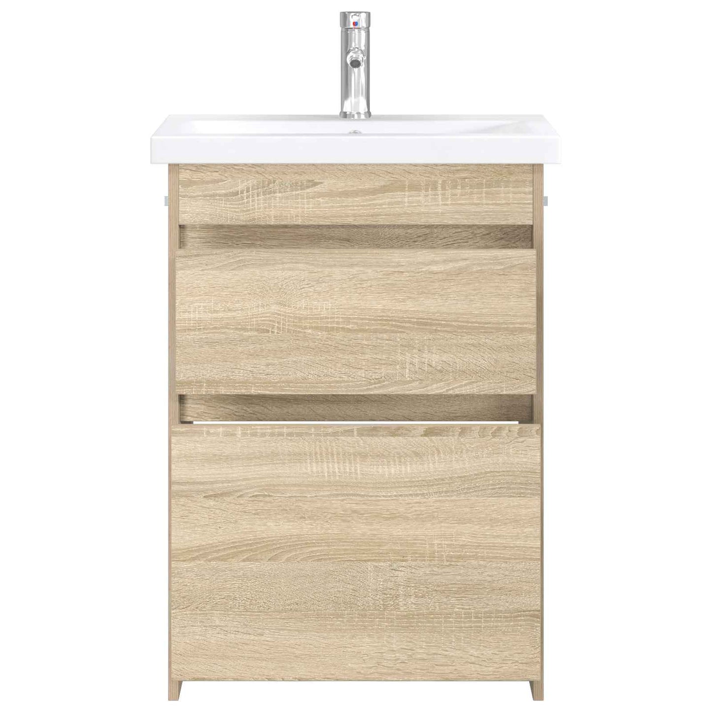 Badezimmermöbel-Set Sonoma-Eiche 61 x 40 x 84,5 cm