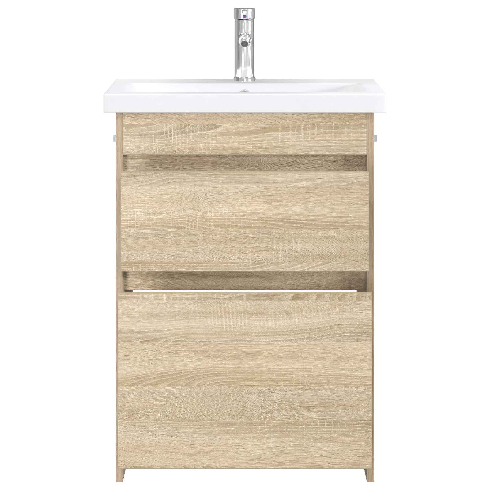 Badezimmermöbel-Set Sonoma-Eiche 61 x 40 x 84,5 cm