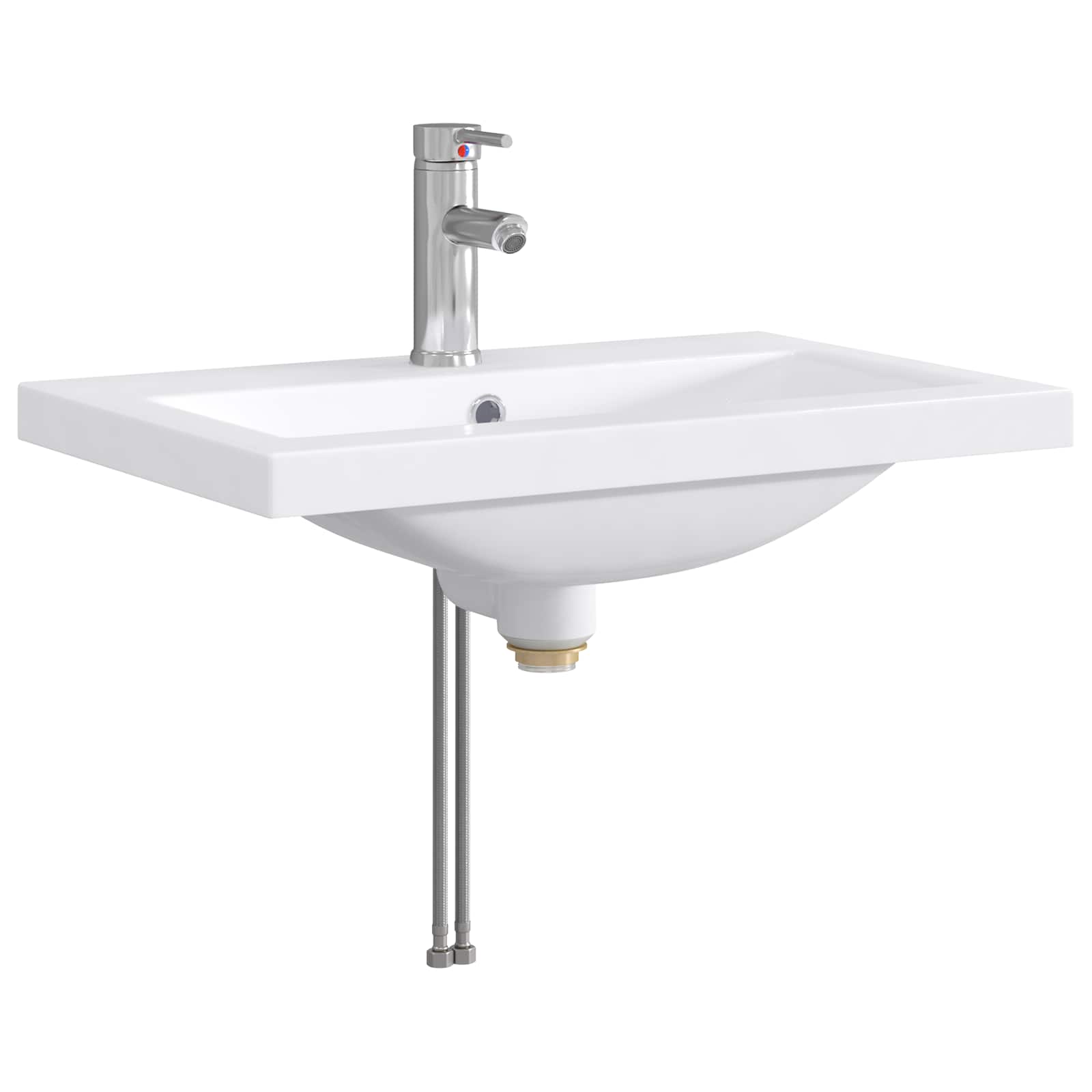 Badezimmermöbel-Set Sonoma-Eiche 61 x 40 x 84,5 cm
