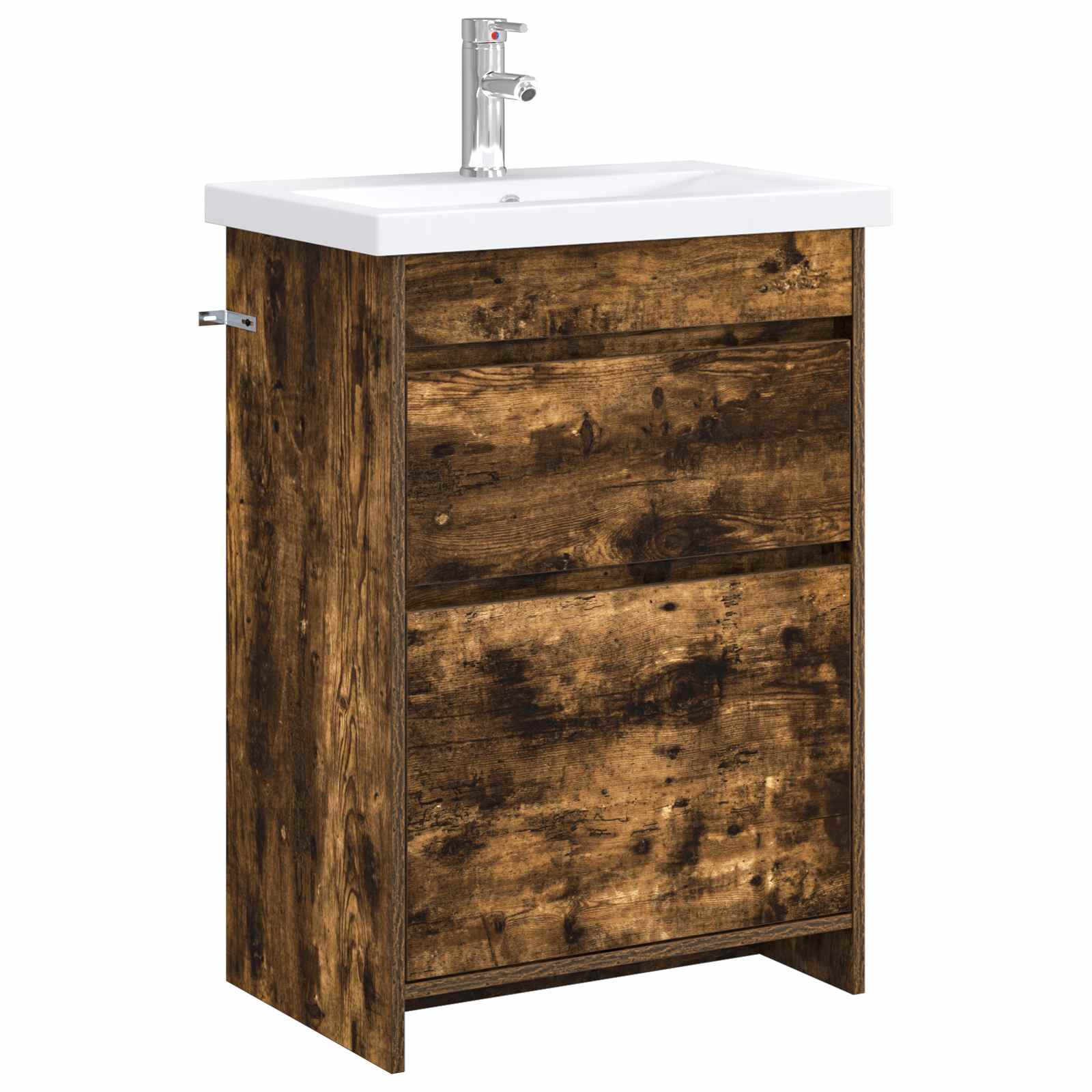 Badezimmermöbel-Set Geräucherte Eiche 61 x 40 x 84,5 cm