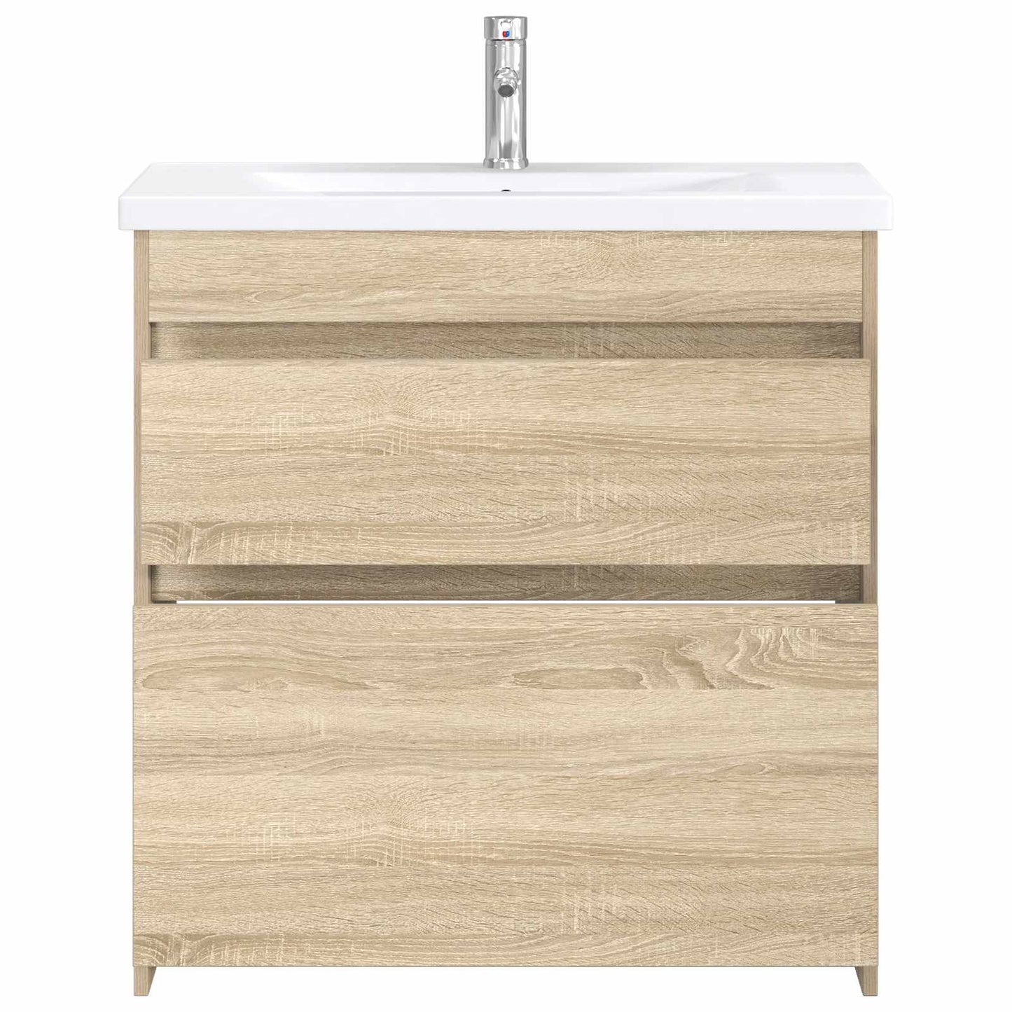 Badezimmermöbel-Set Sonoma-Eiche 81 x 40 x 84,5 cm