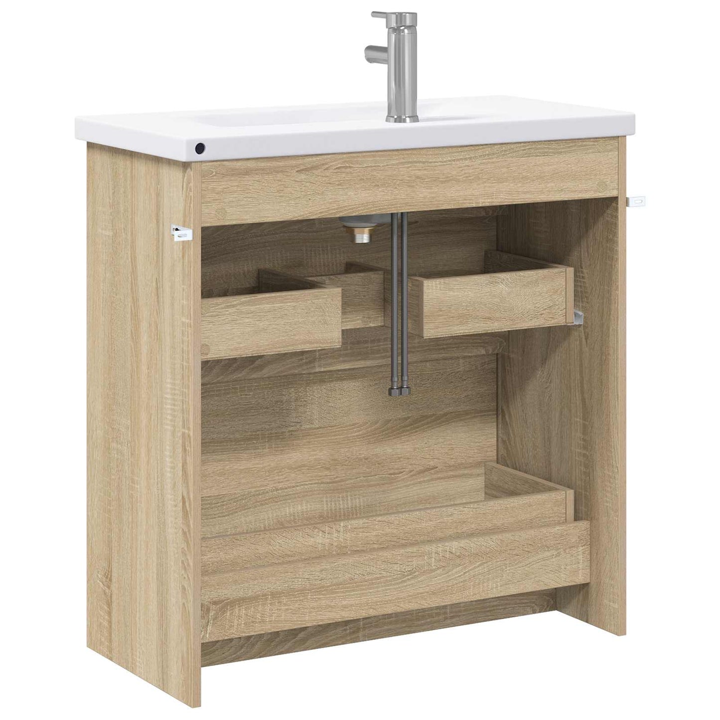 Badezimmermöbel-Set Sonoma-Eiche 81 x 40 x 84,5 cm