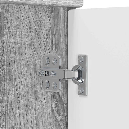 Badezimmermöbel-Set Grau Sonoma 81 x 40 x 84,5 cm Holzwerkstoff