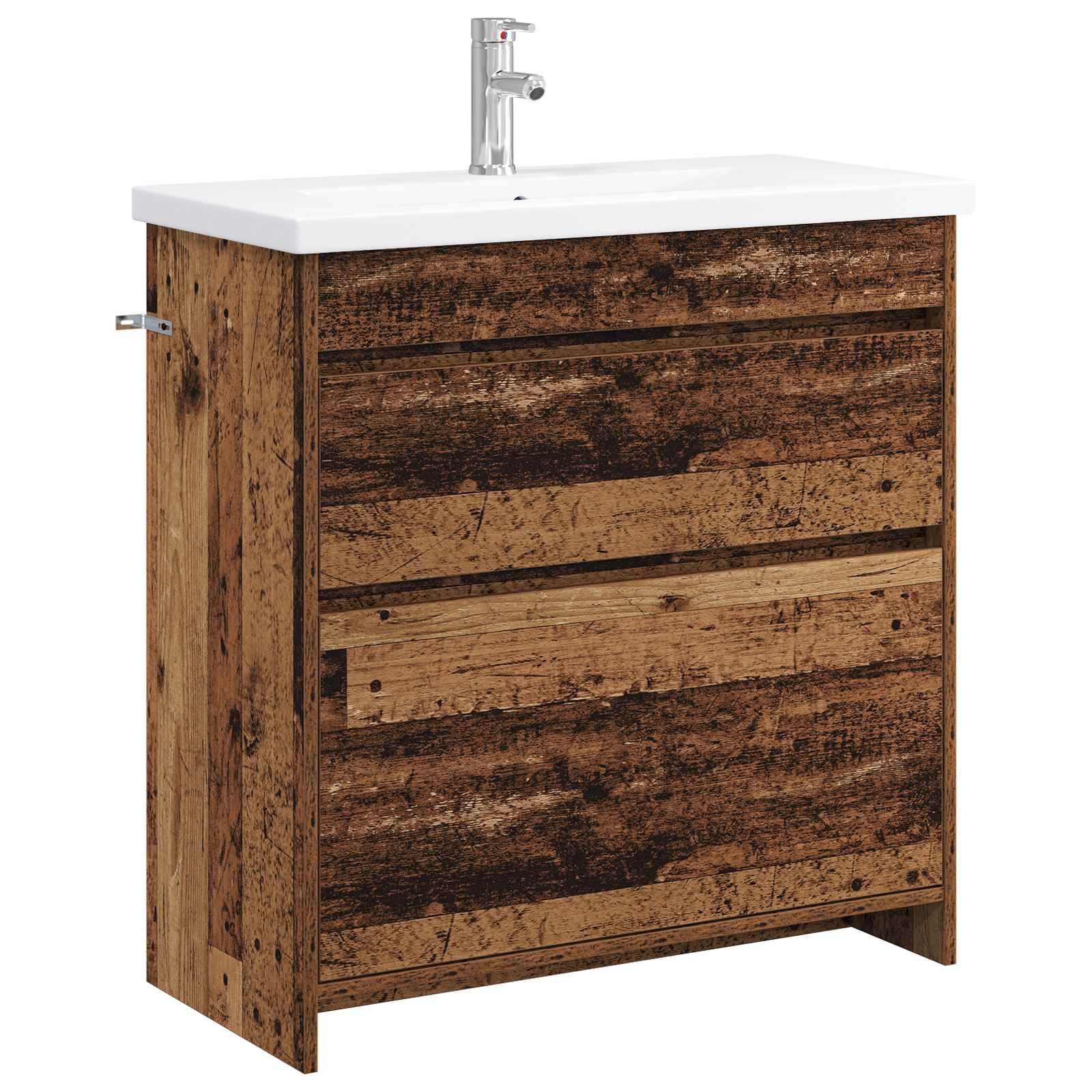 Badezimmermöbel-Set Altholz 81 x 40 x 84,5 cm Holzwerkstoff