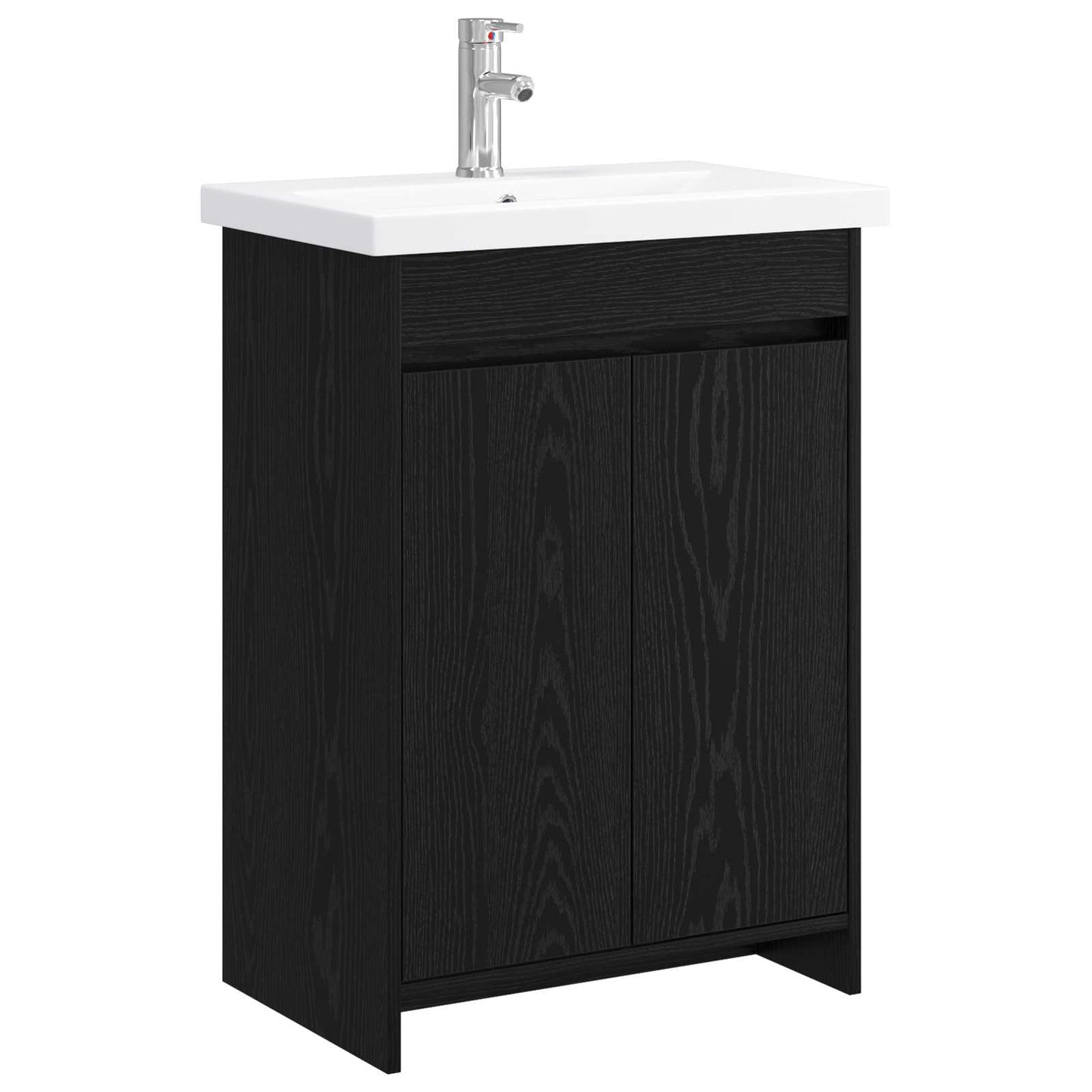 Badezimmermöbel-Set Schwarze Eiche 61 x 40 x 84,5 cm