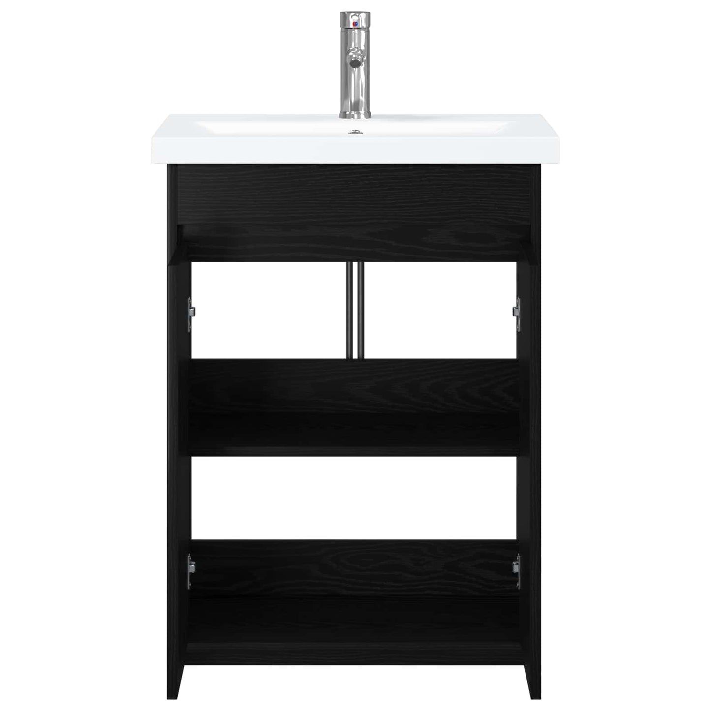 Badezimmermöbel-Set Schwarze Eiche 61 x 40 x 84,5 cm