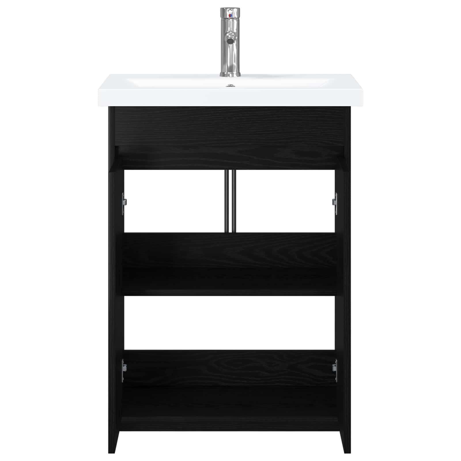 Badezimmermöbel-Set Schwarze Eiche 61 x 40 x 84,5 cm