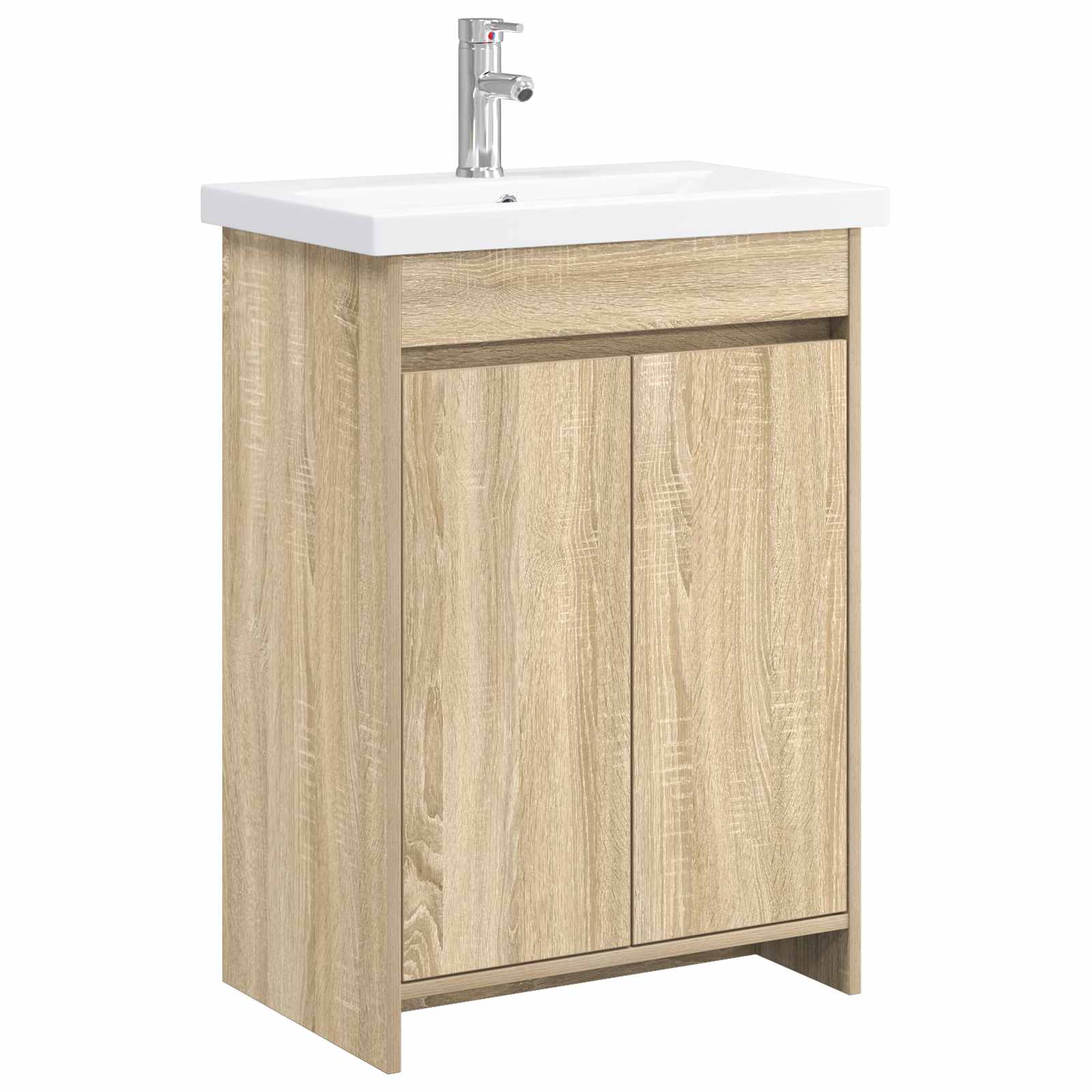 Badezimmermöbel-Set Sonoma-Eiche 61 x 40 x 84,5 cm