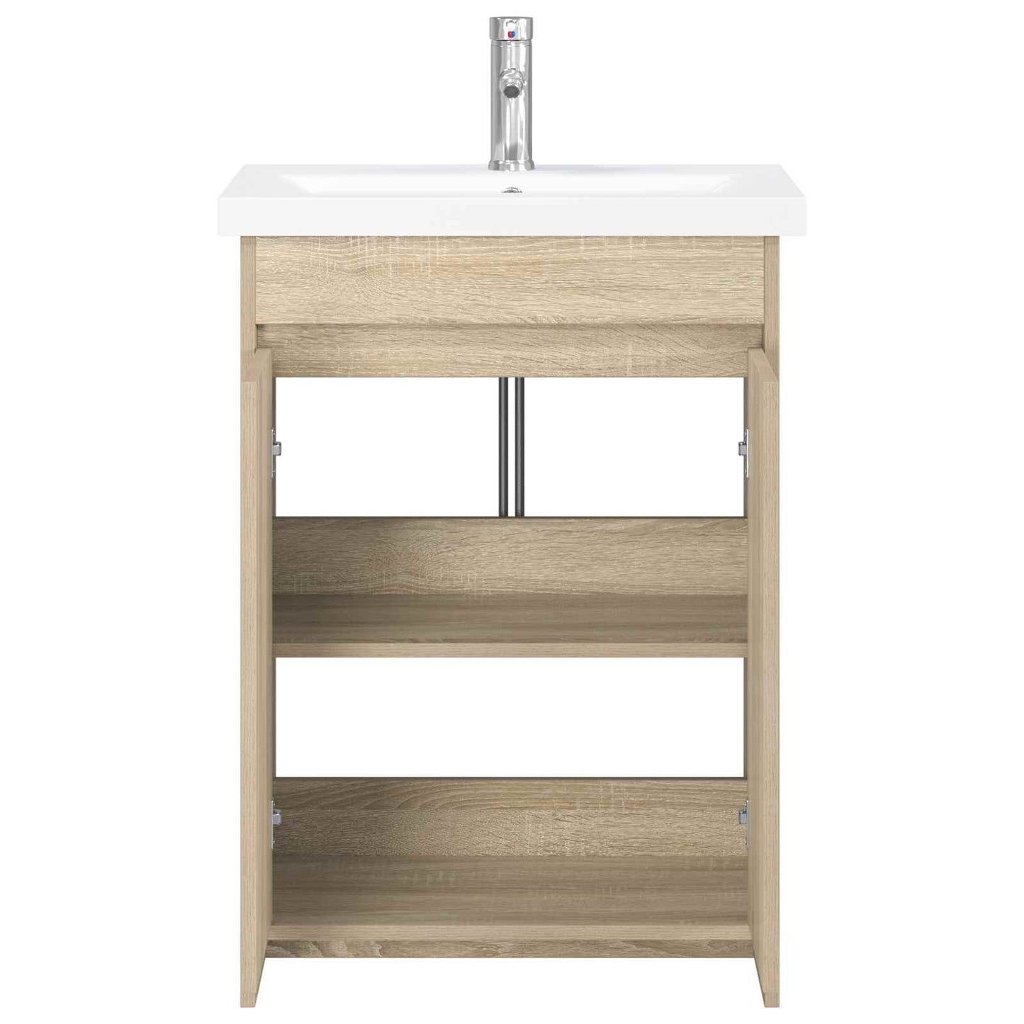 Badezimmermöbel-Set Sonoma-Eiche 61 x 40 x 84,5 cm