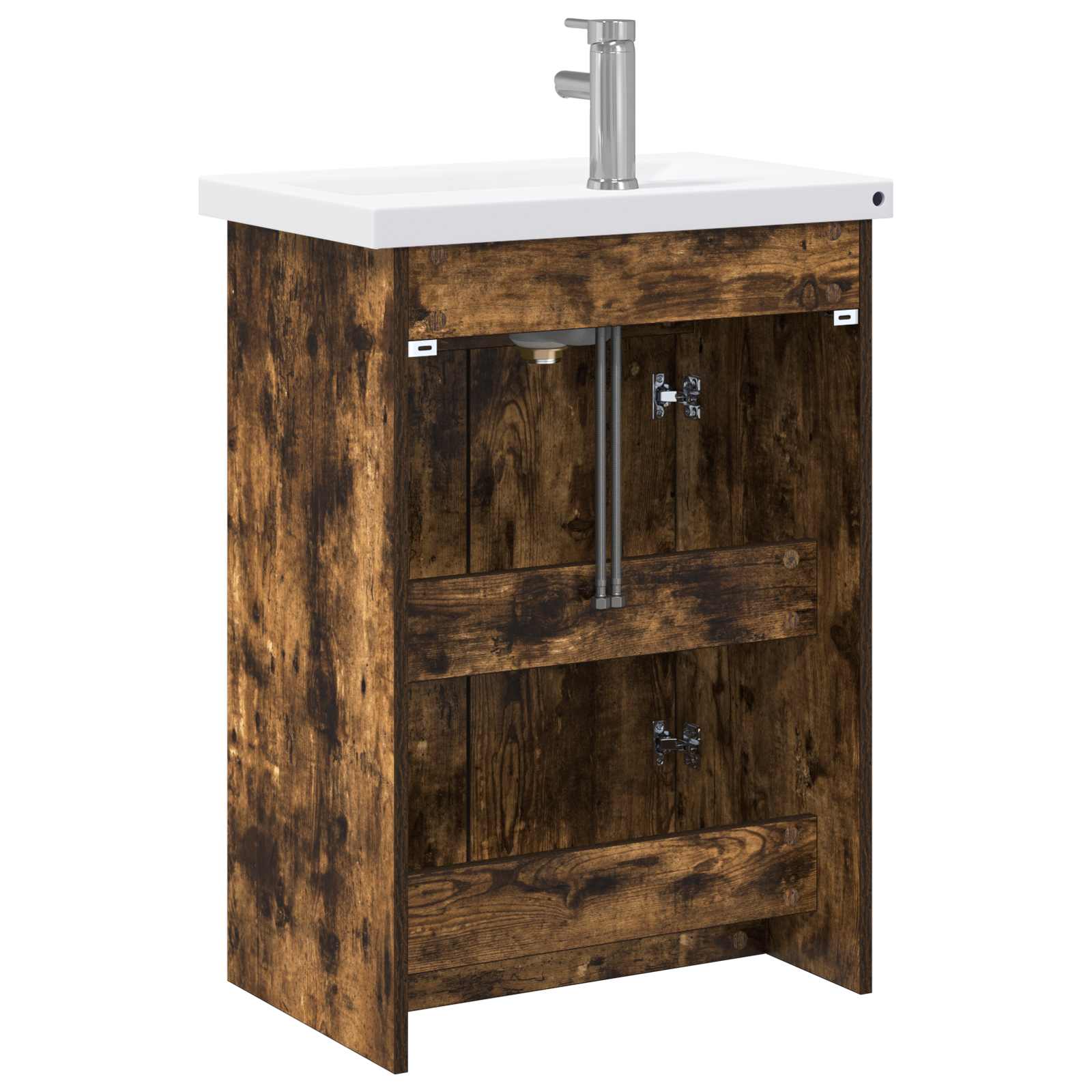 Badezimmermöbel-Set Geräucherte Eiche 61 x 40 x 84,5 cm