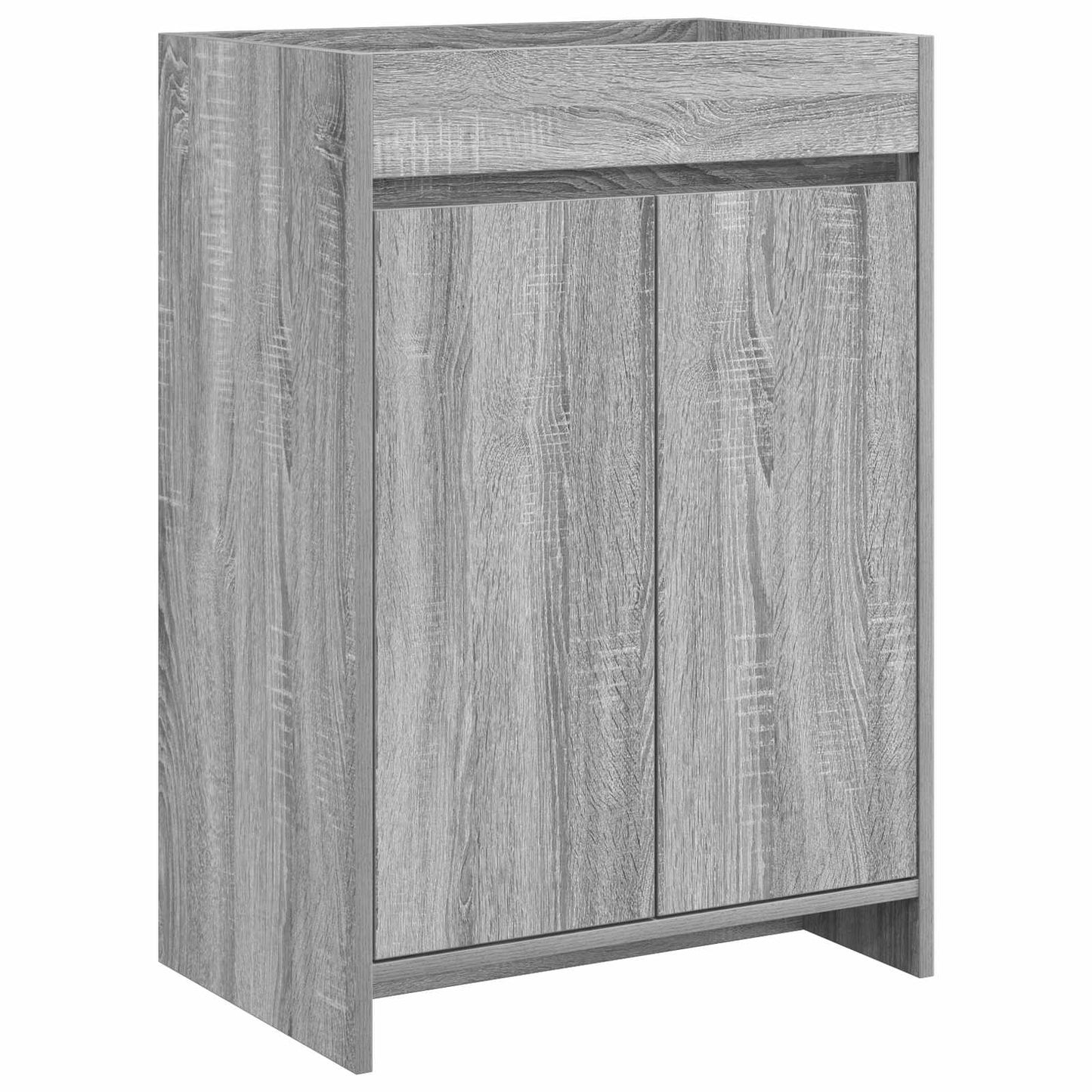 Badezimmermöbel-Set Grau Sonoma 61 x 40 x 84,5 cm Holzwerkstoff