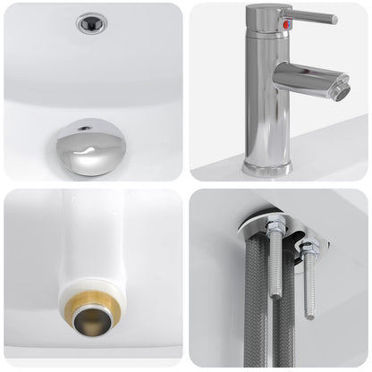 Badezimmermöbel-Set Sonoma-Eiche 81 x 40 x 84,5 cm