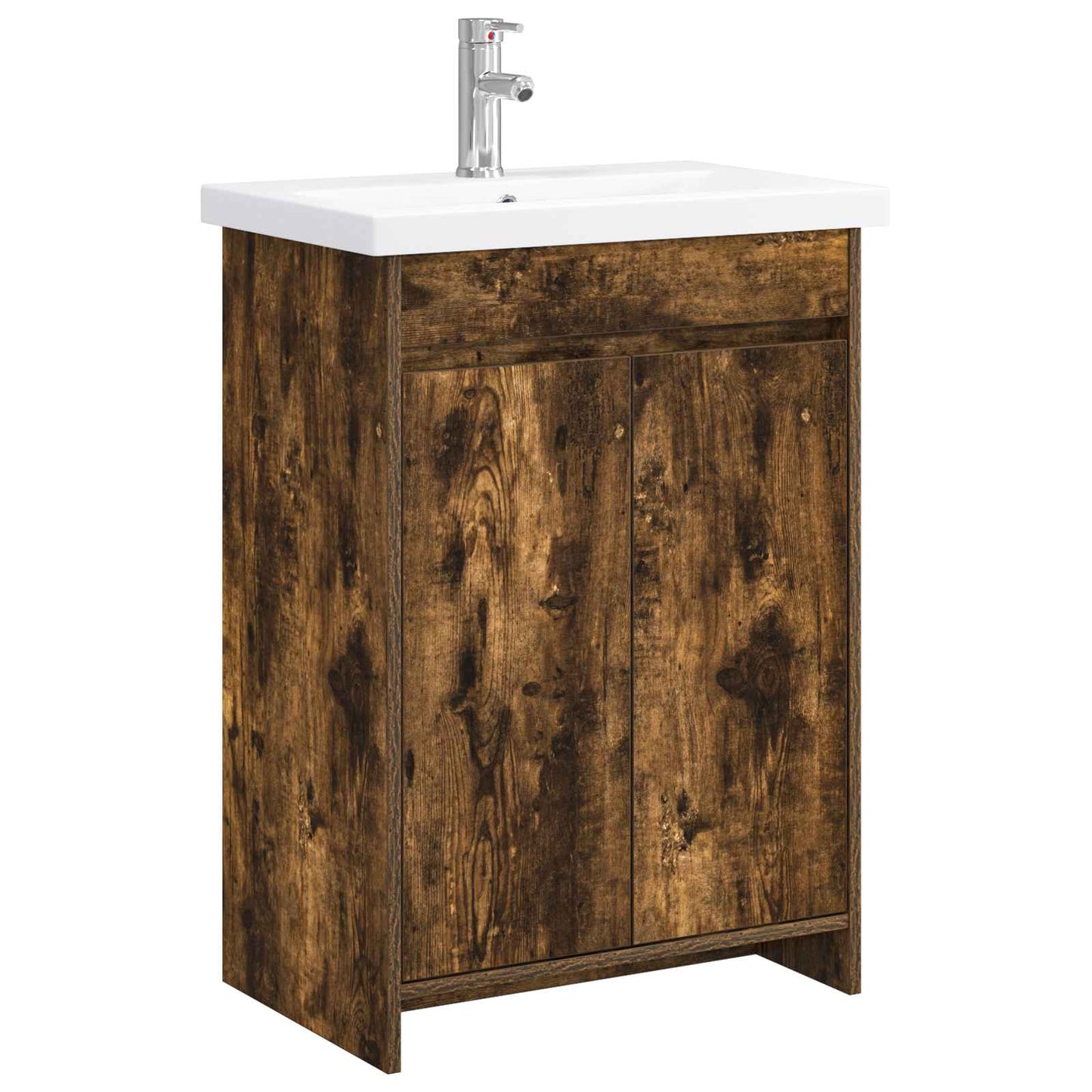 Badezimmermöbel-Set Geräucherte Eiche 81 x 40 x 84,5 cm
