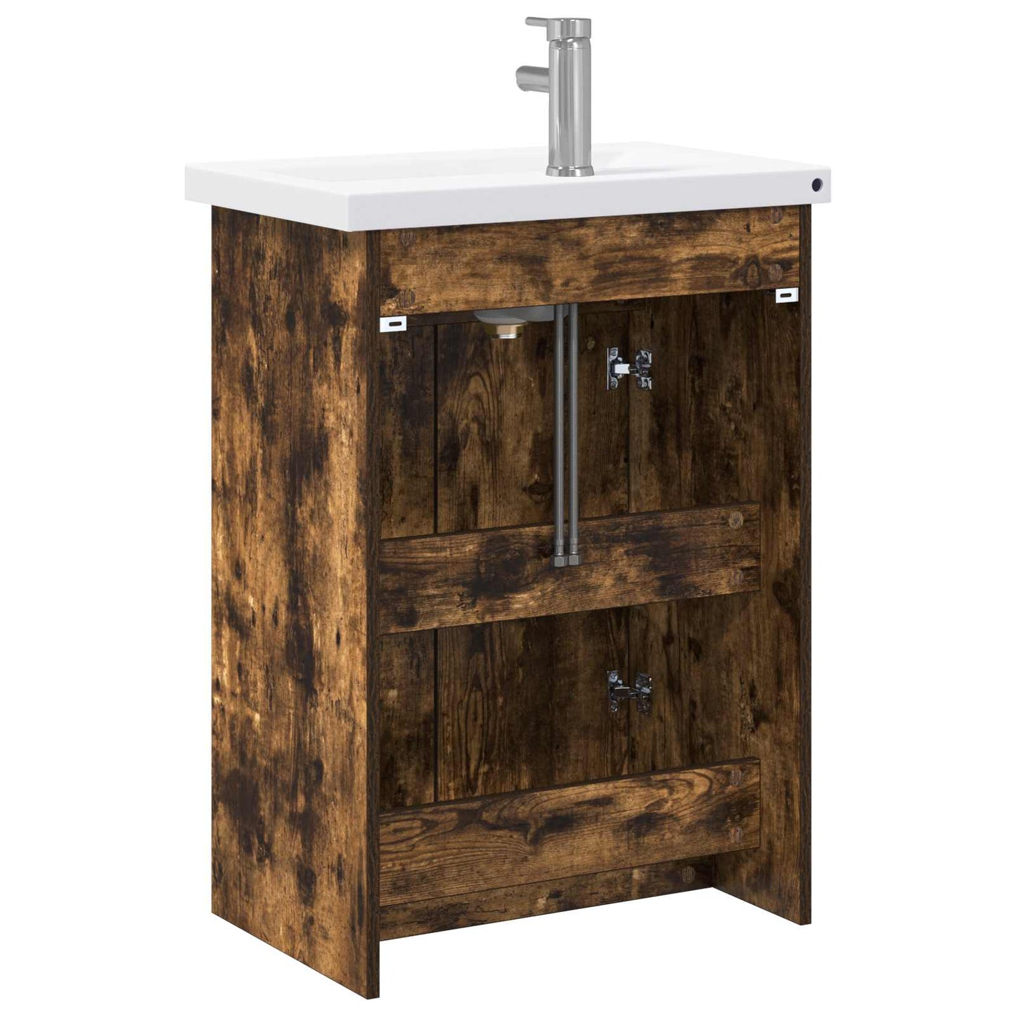 Badezimmermöbel-Set Geräucherte Eiche 81 x 40 x 84,5 cm