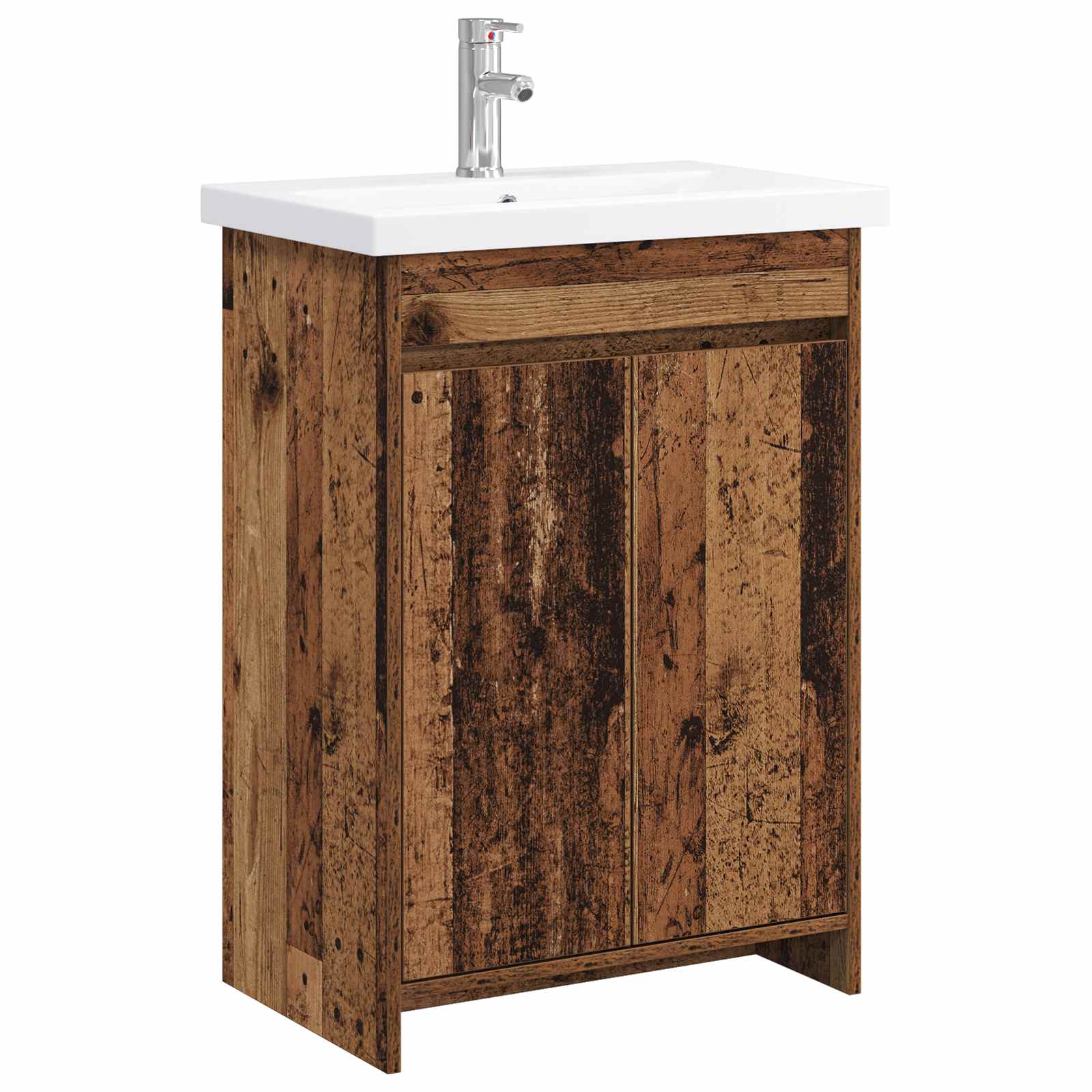 Badezimmermöbel-Set Altholz 81 x 40 x 84,5 cm Holzwerkstoff