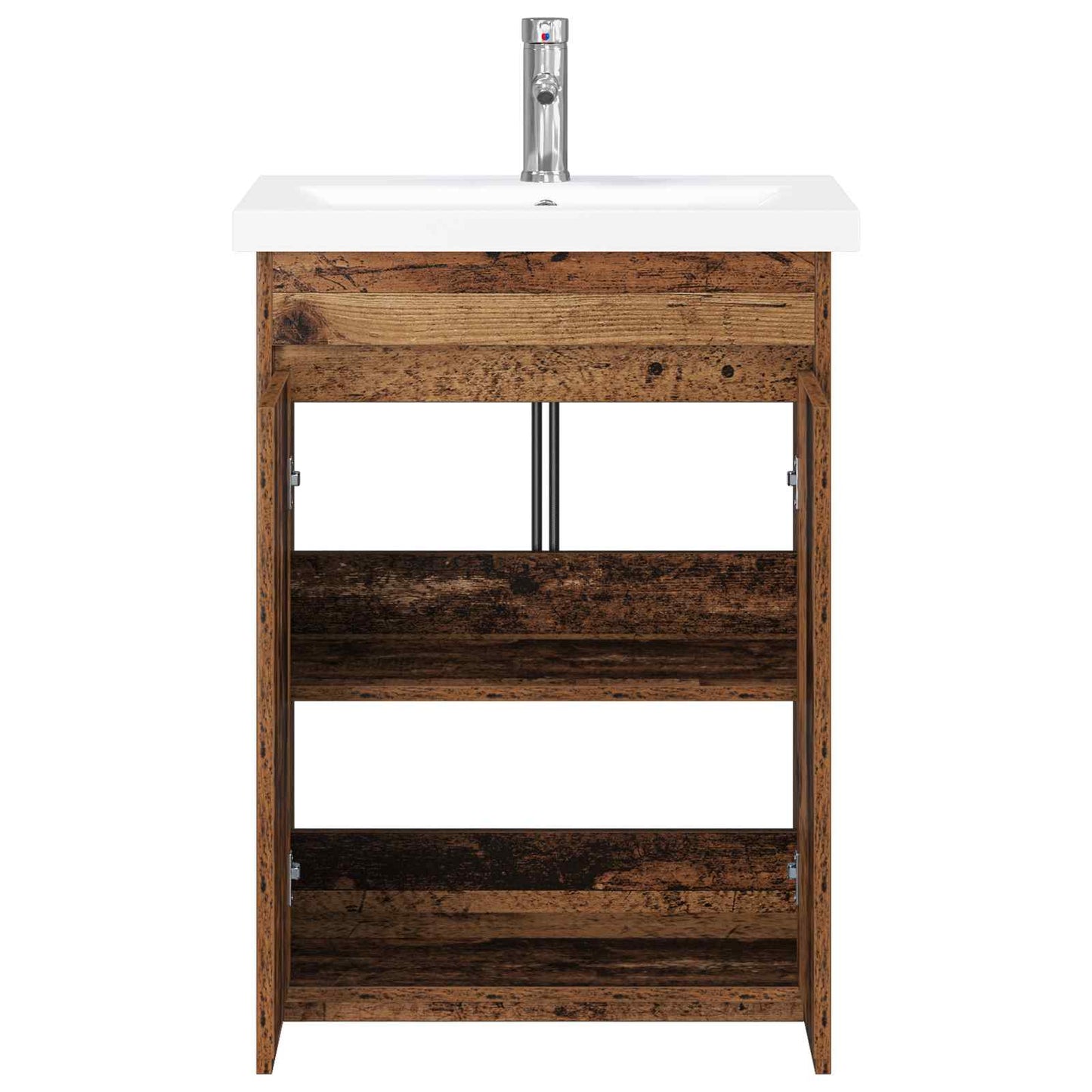 Badezimmermöbel-Set Altholz 81 x 40 x 84,5 cm Holzwerkstoff