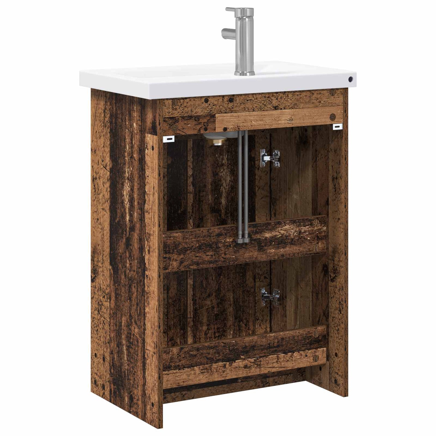 Badezimmermöbel-Set Altholz 81 x 40 x 84,5 cm Holzwerkstoff