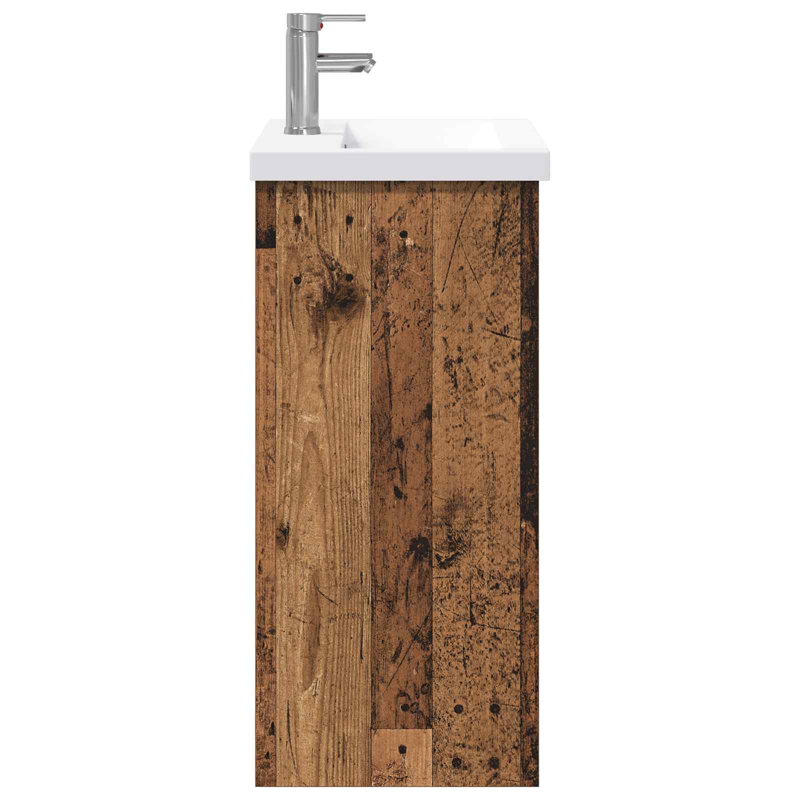 Badezimmermöbel-Set Altholz 81 x 40 x 84,5 cm Holzwerkstoff