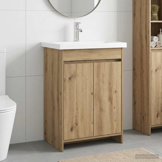 Badezimmermöbel-Set Artisan-Eiche 81 x 40 x 84,5 cm