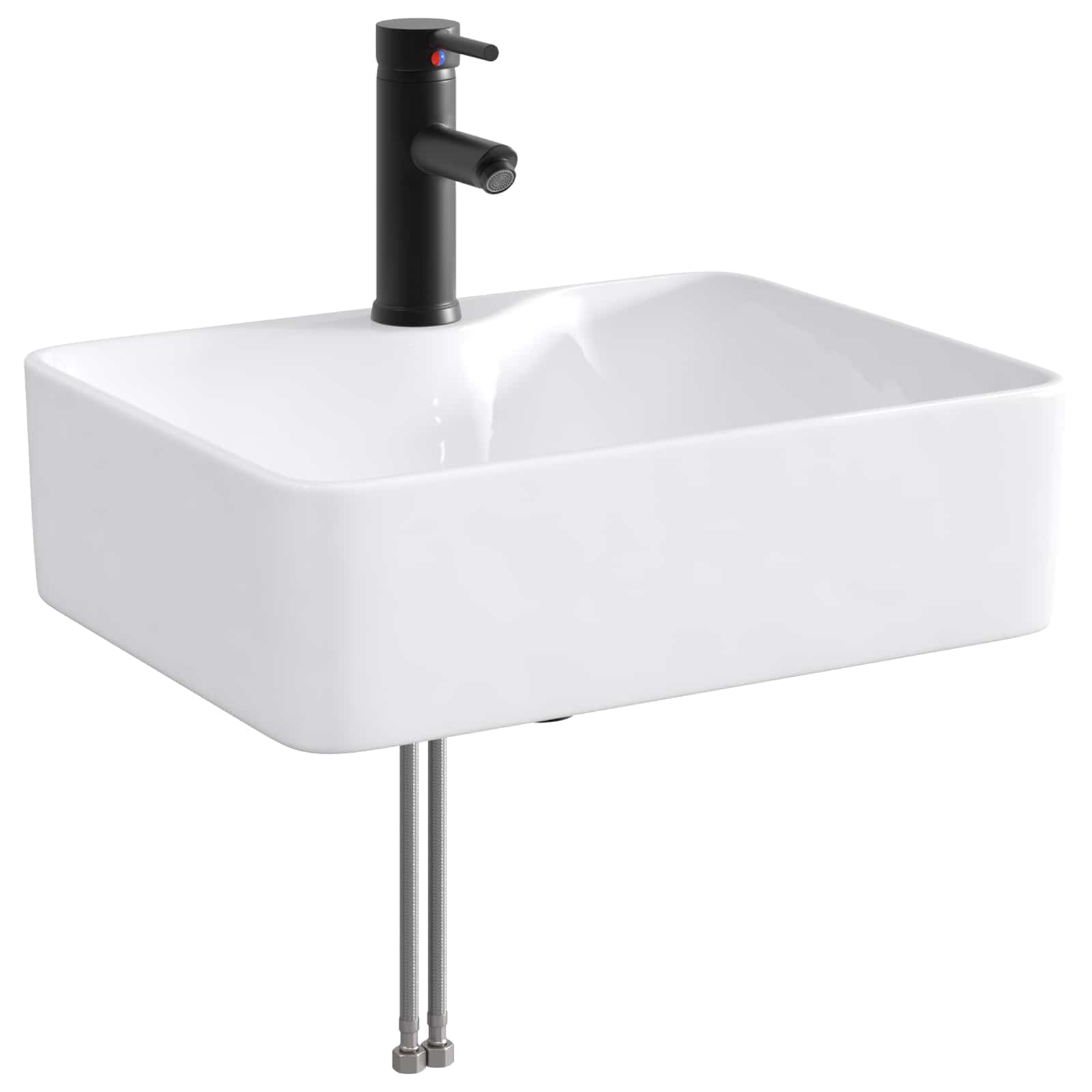 Badezimmermöbel-Set Sonoma-Eiche Holzwerkstoff
