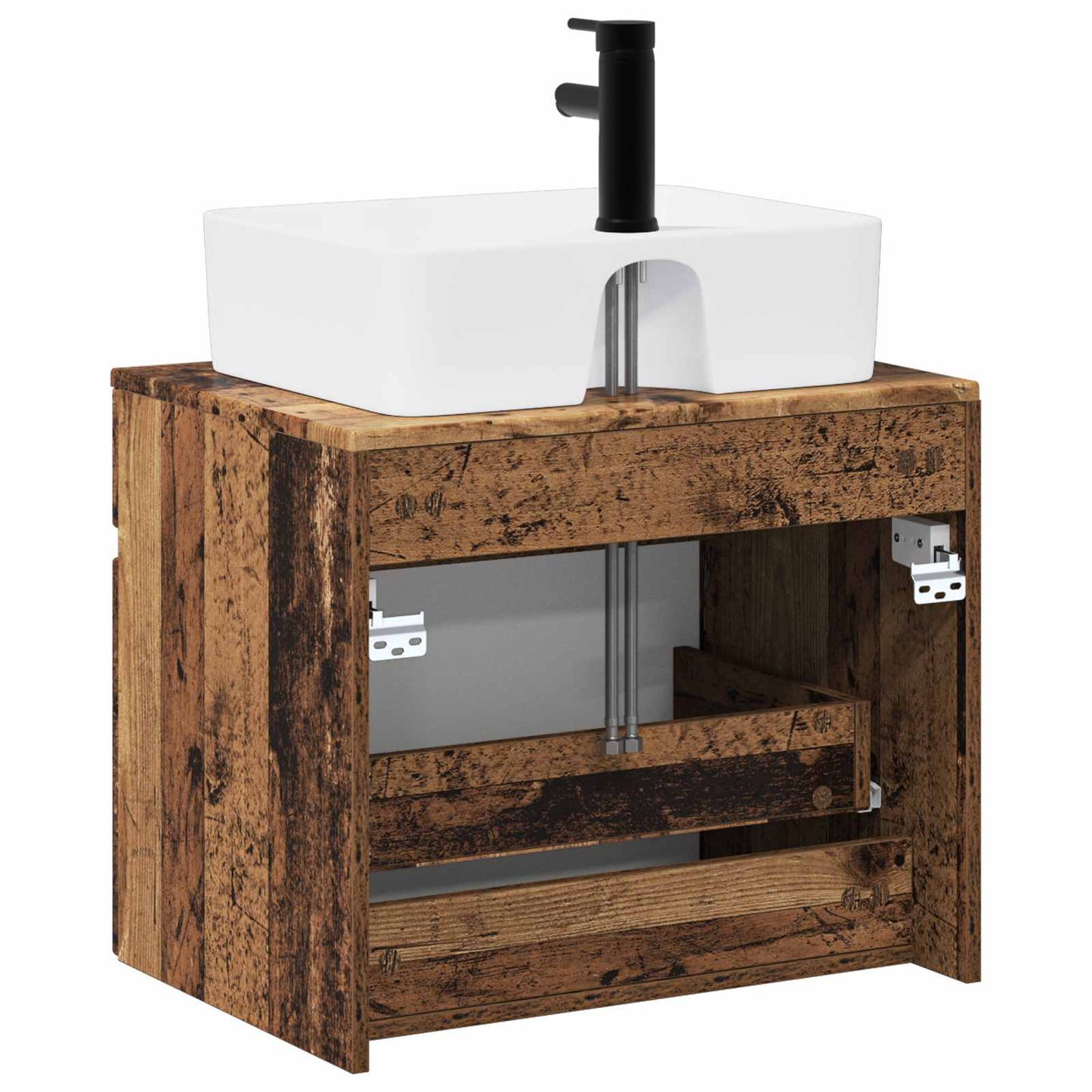 Badezimmermöbel-Set Altholz Holzwerkstoff