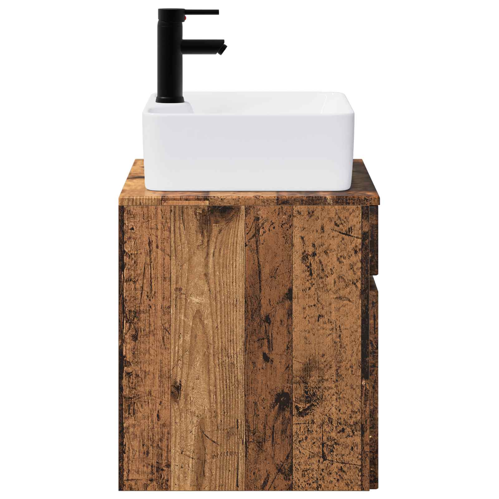 Badezimmermöbel-Set Altholz Holzwerkstoff