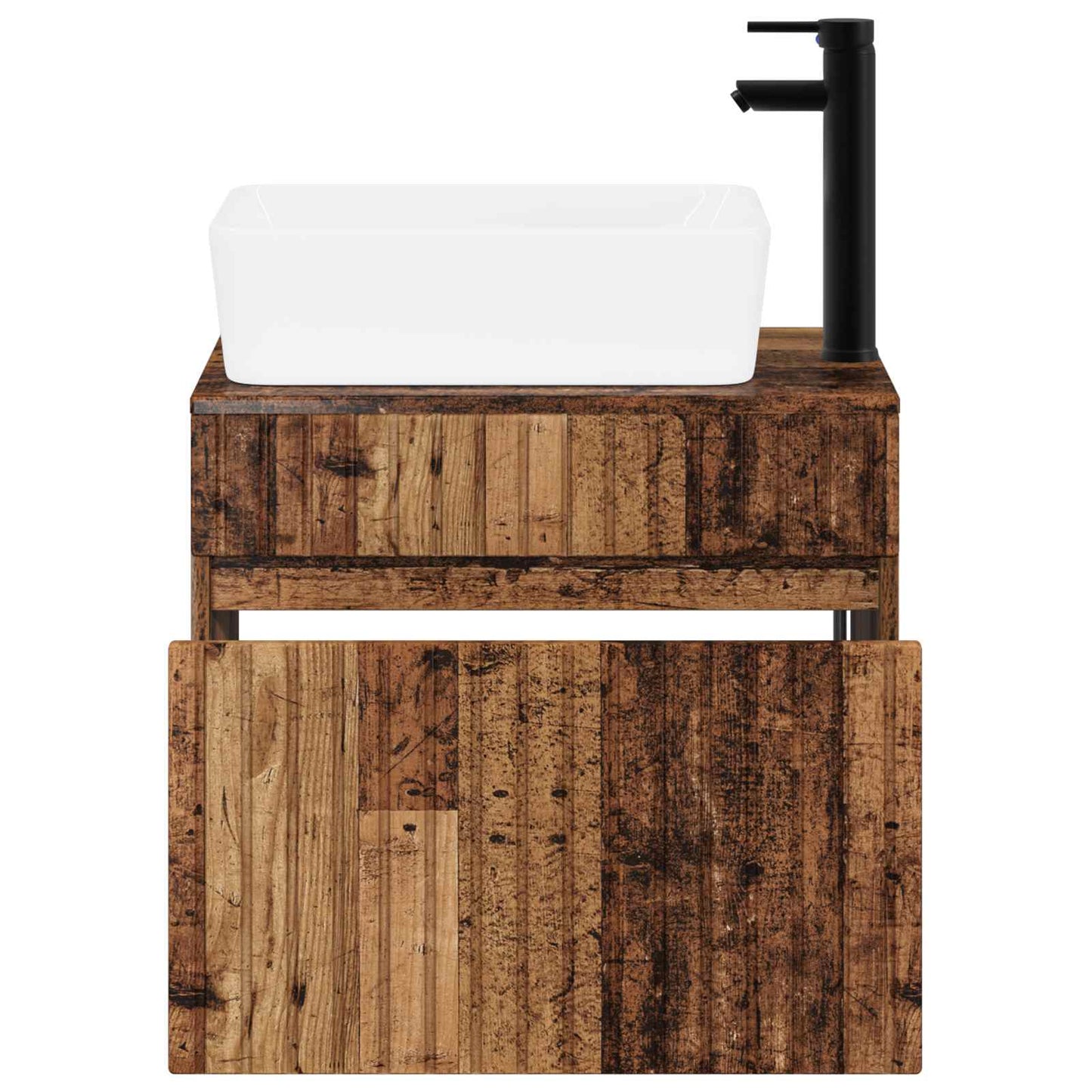 Badezimmermöbel-Set Altholz Holzwerkstoff
