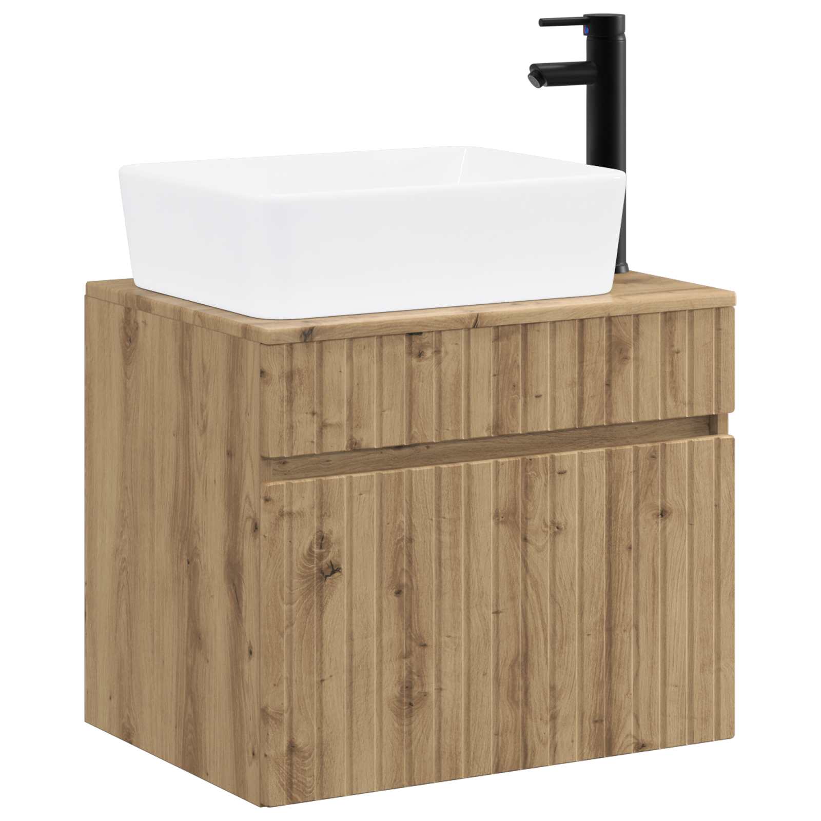 Badezimmermöbel-Set Artisan-Eiche Holzwerkstoff