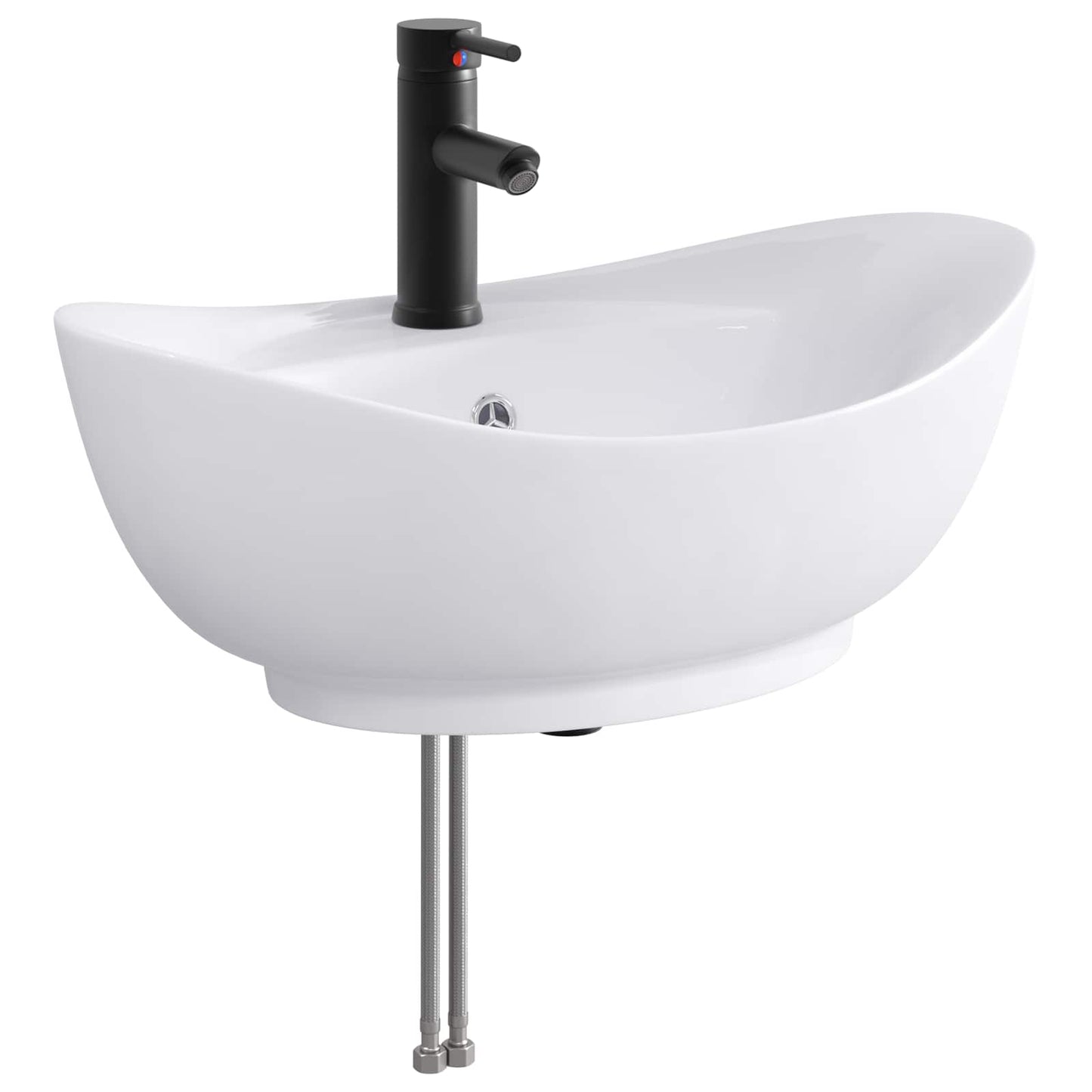 Badezimmermöbel-Set Sonoma-Eiche Holzwerkstoff