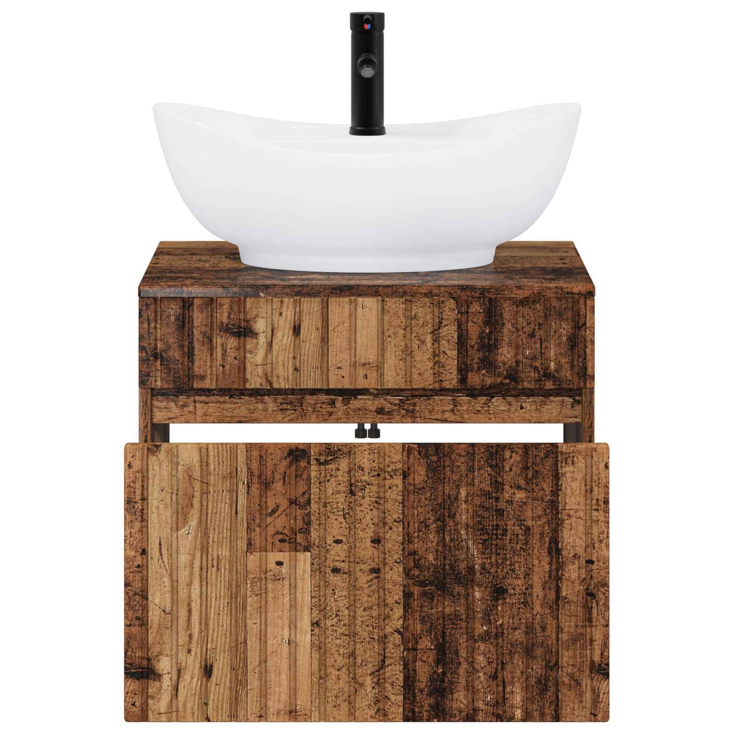 Badezimmermöbel-Set Altholz Holzwerkstoff