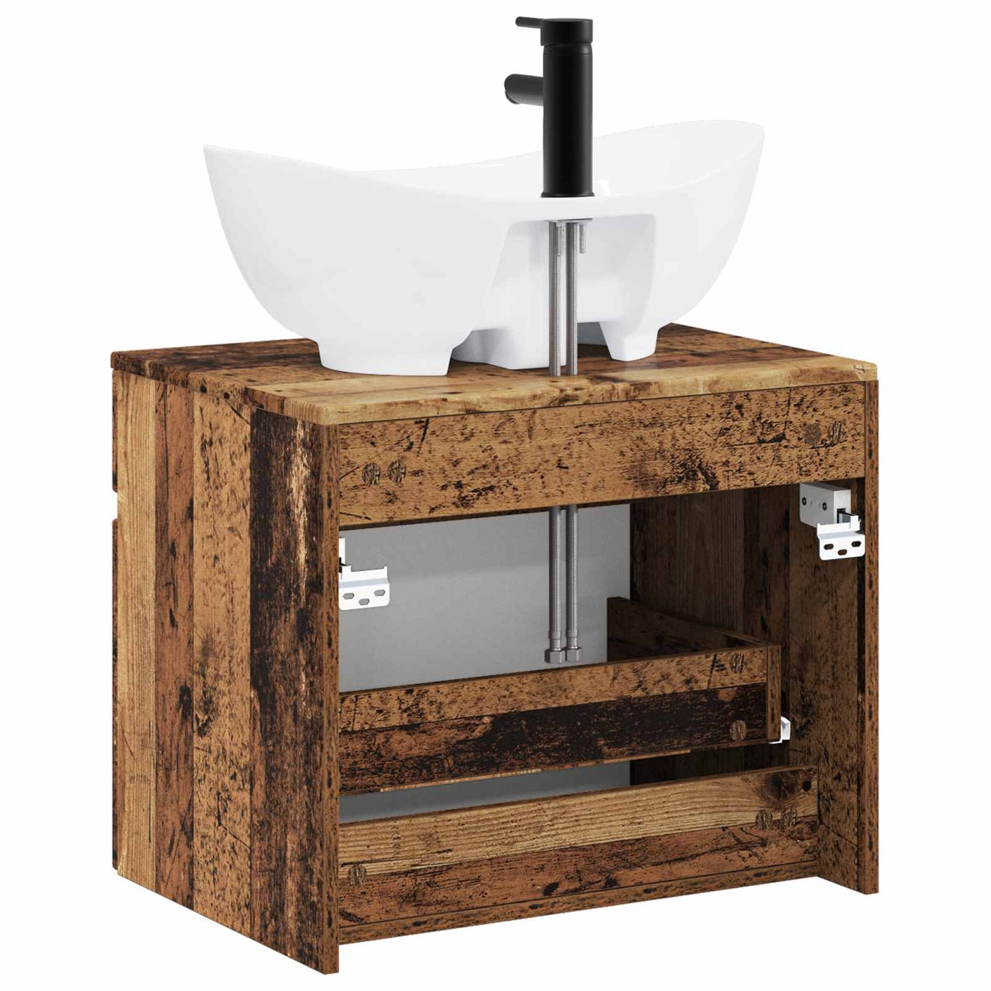 Badezimmermöbel-Set Altholz Holzwerkstoff