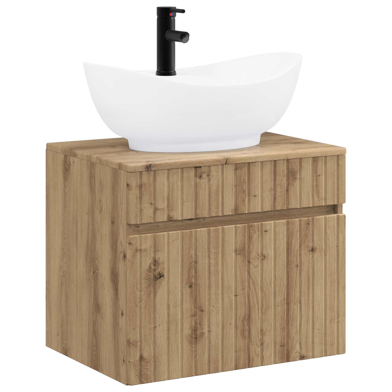 Badezimmermöbel-Set Artisan-Eiche Holzwerkstoff