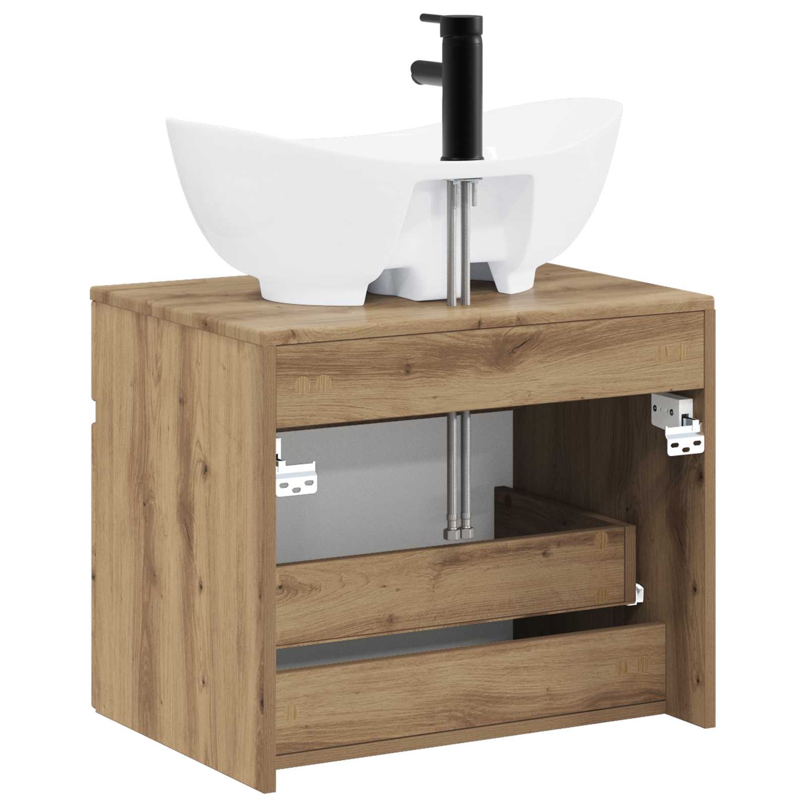 Badezimmermöbel-Set Artisan-Eiche Holzwerkstoff