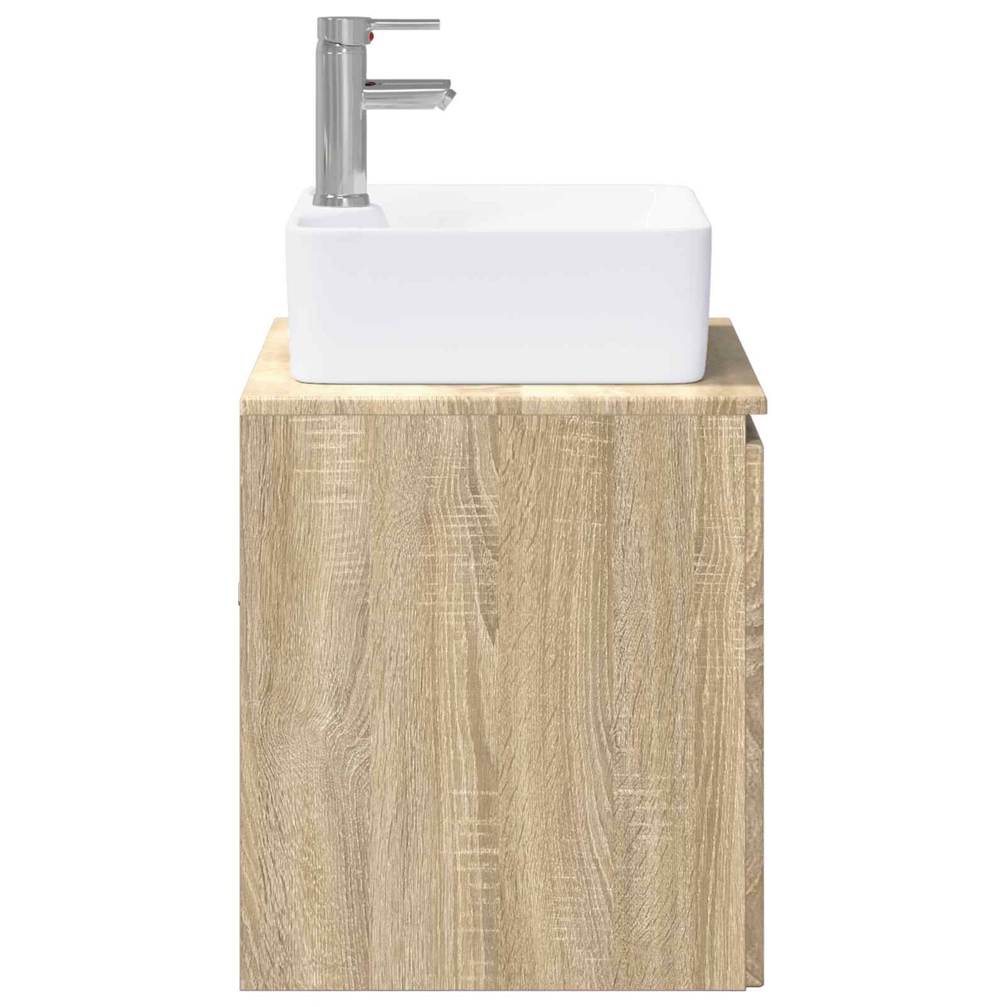 Badezimmermöbel-Set Sonoma-Eiche Holzwerkstoff