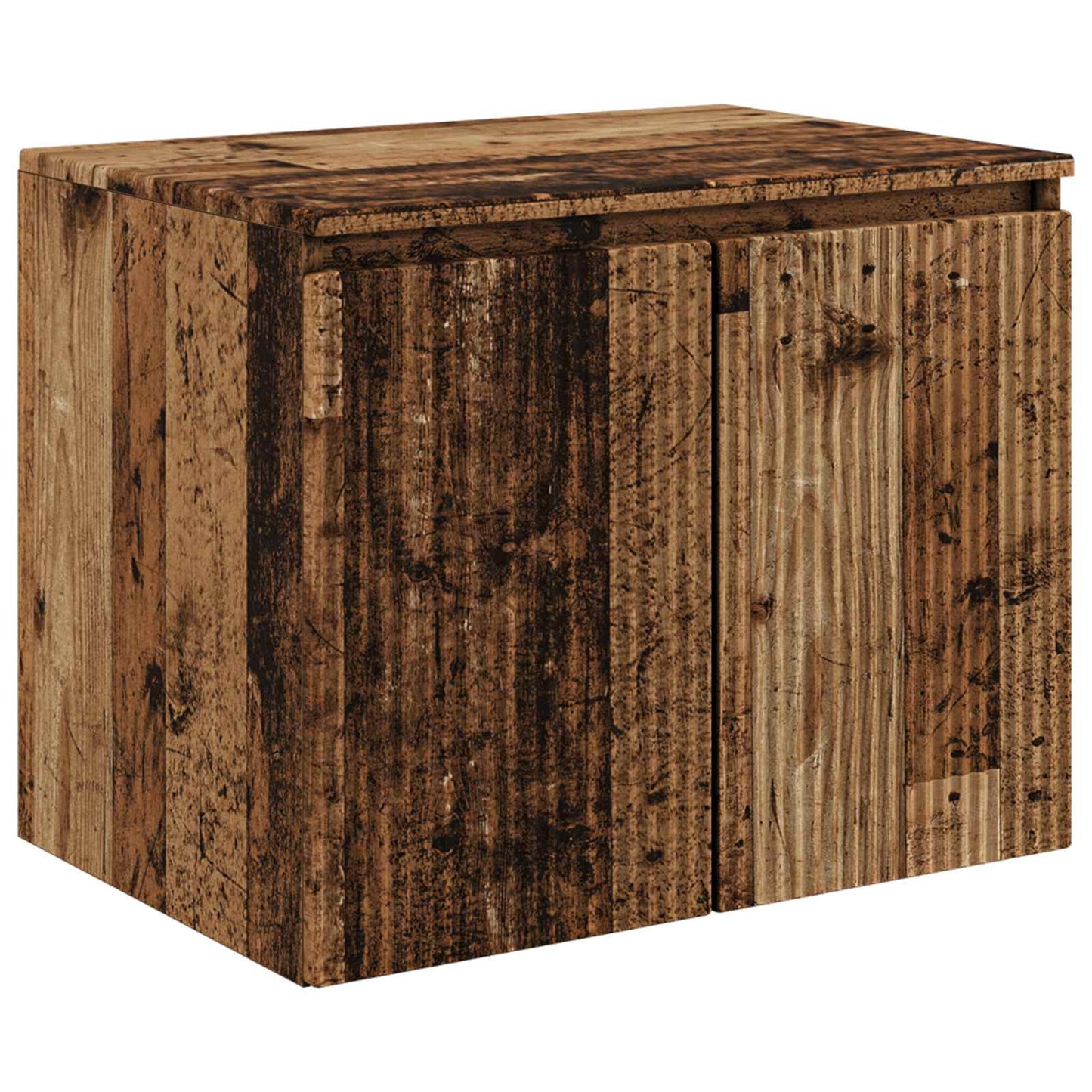 Badezimmermöbel-Set Altholz Holzwerkstoff