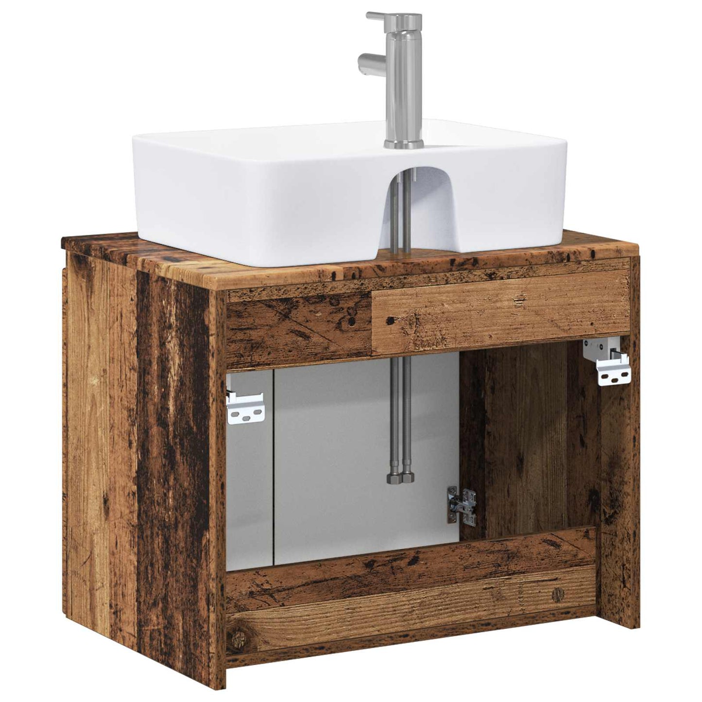 Badezimmermöbel-Set Altholz Holzwerkstoff